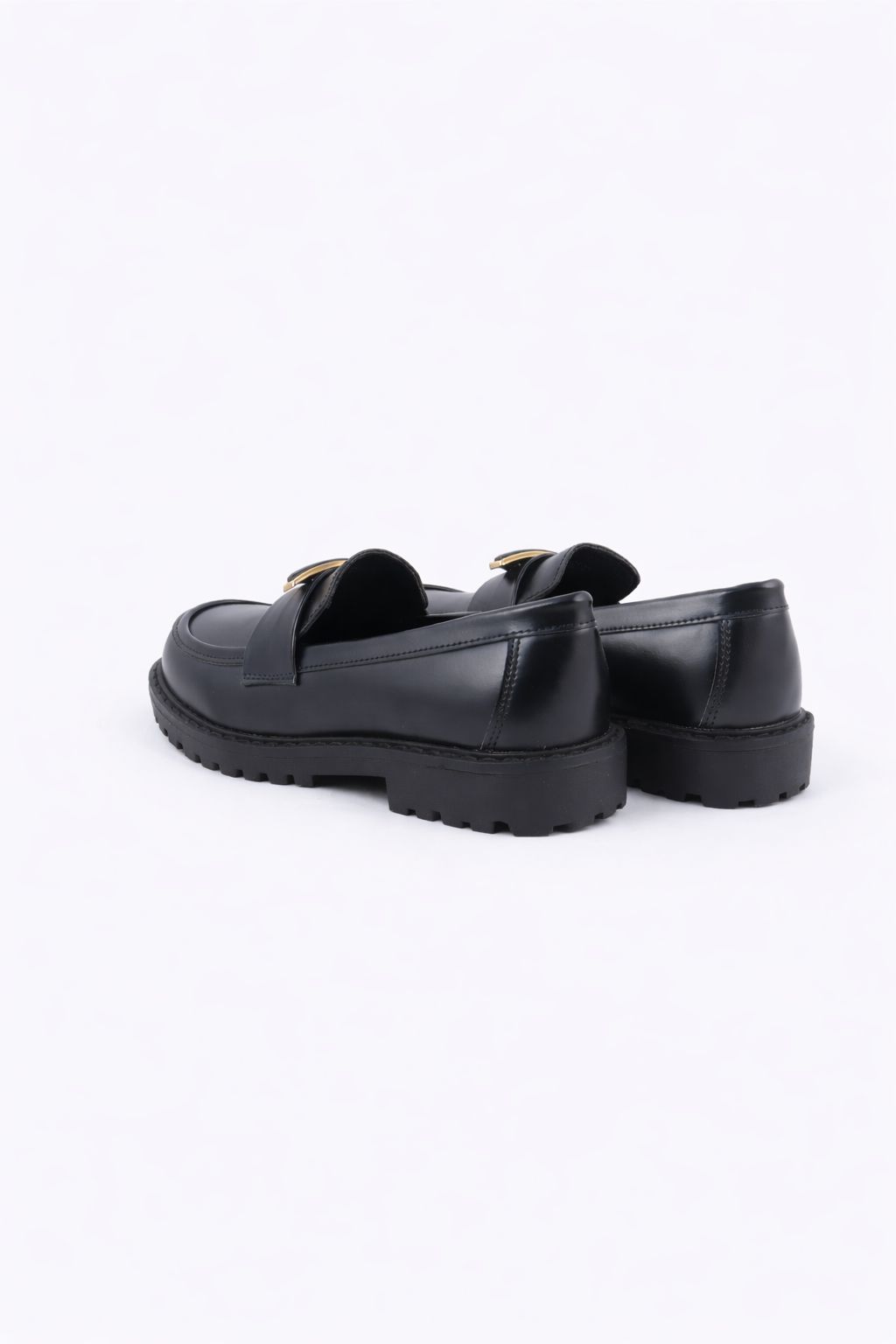 Metal Detail Kids Loafers