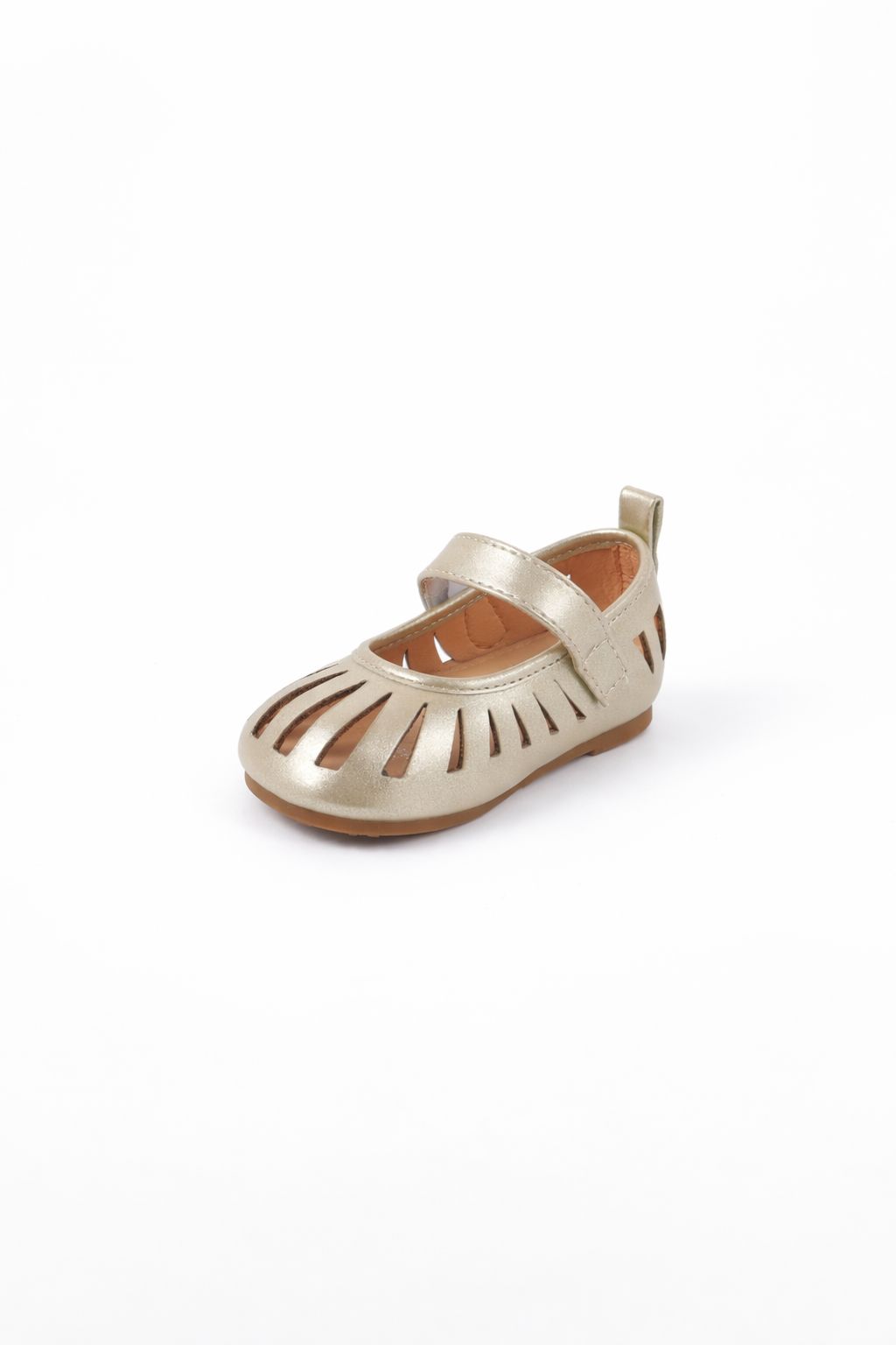 Cut-Out Strap Kids Ballerinas