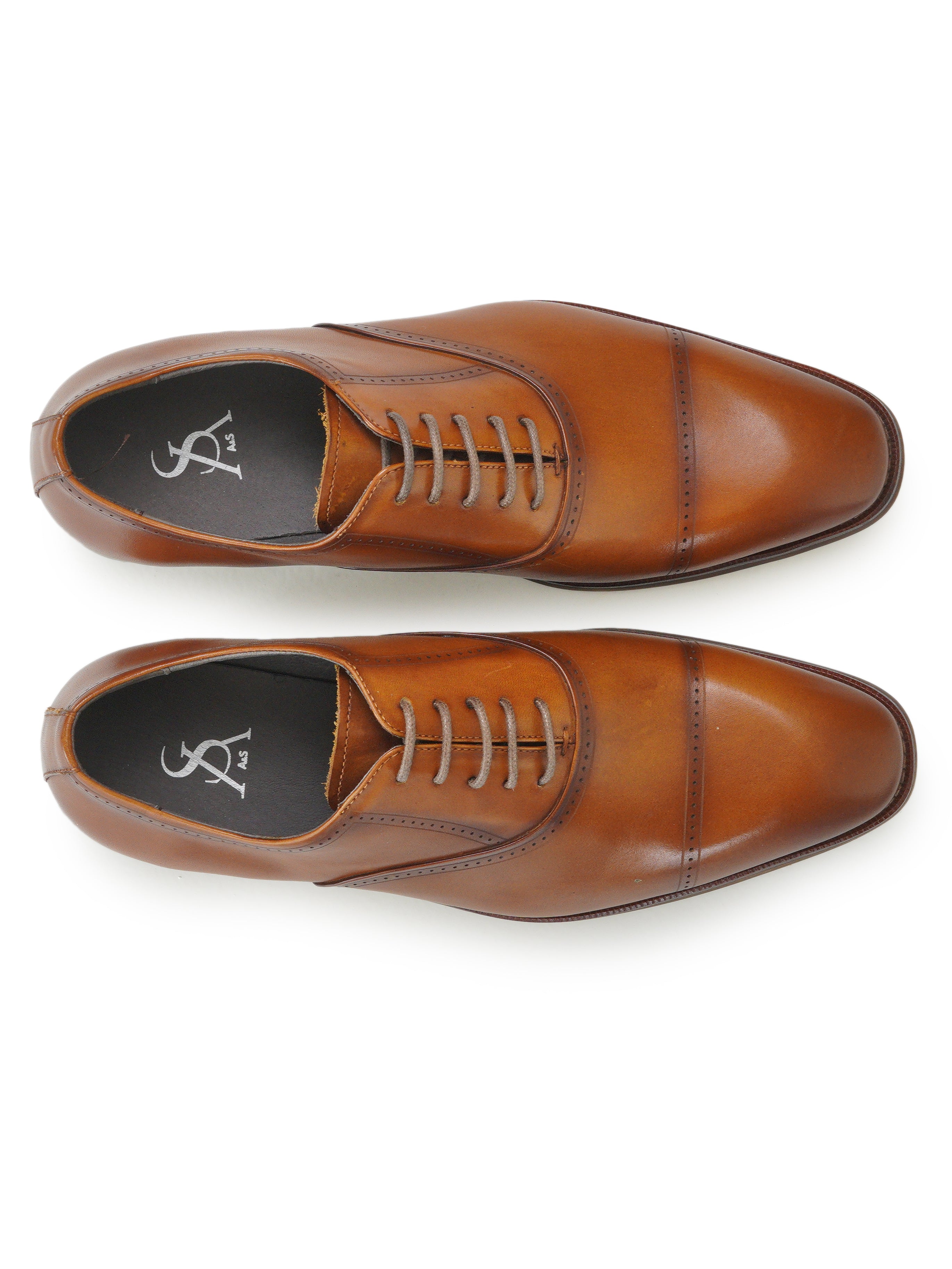 Formal leather lace-ups