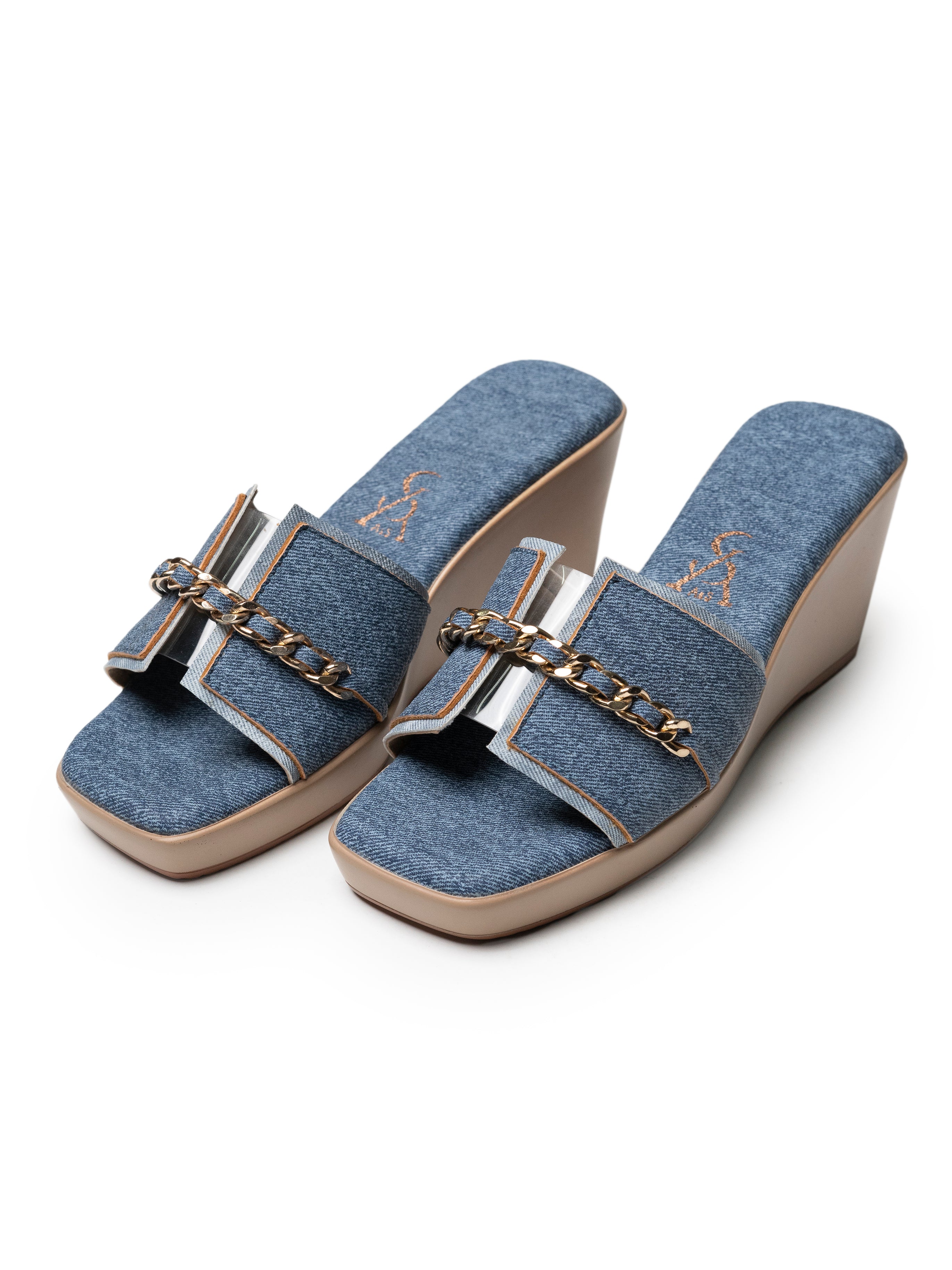 Chain Detail Wedges