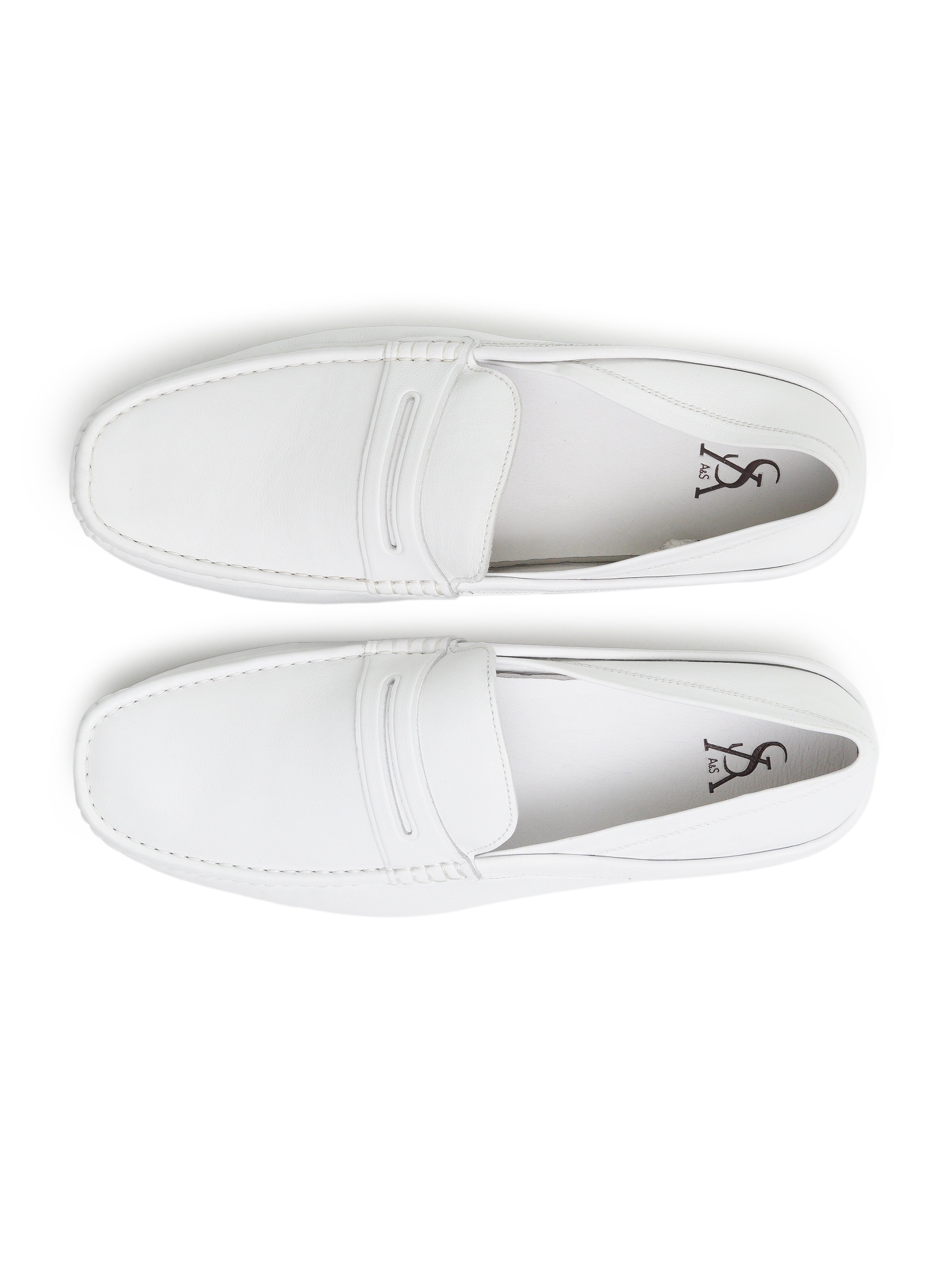 Casual leather loafers