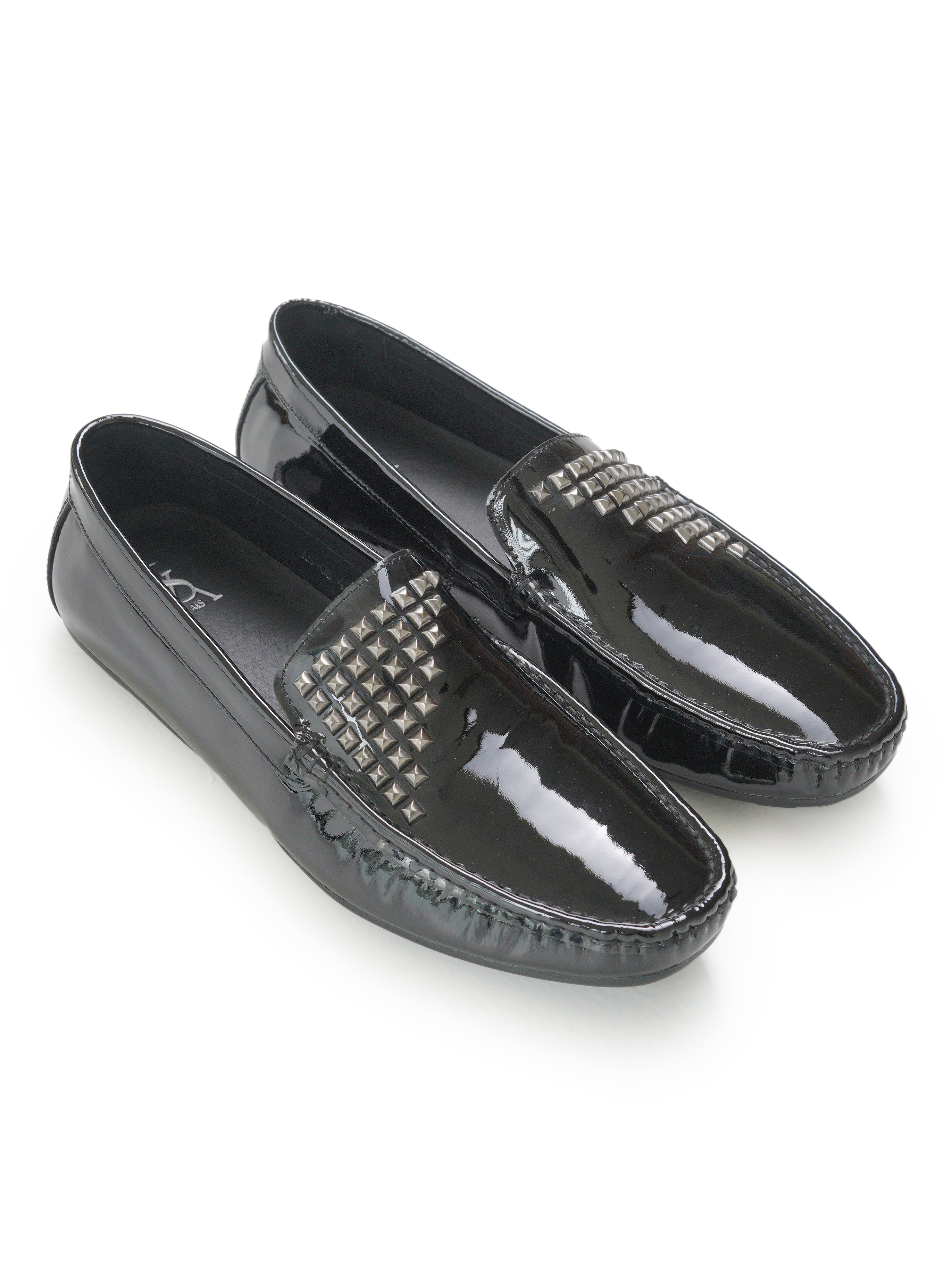 Studded moccasins