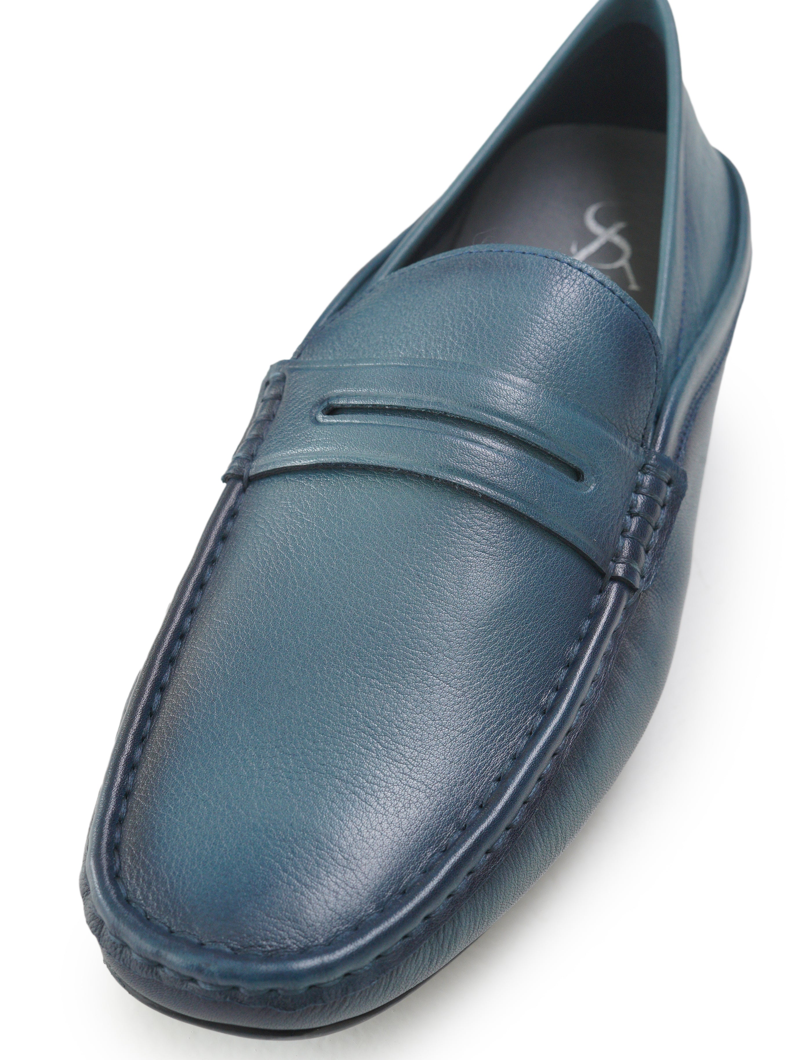 Casual leather loafers