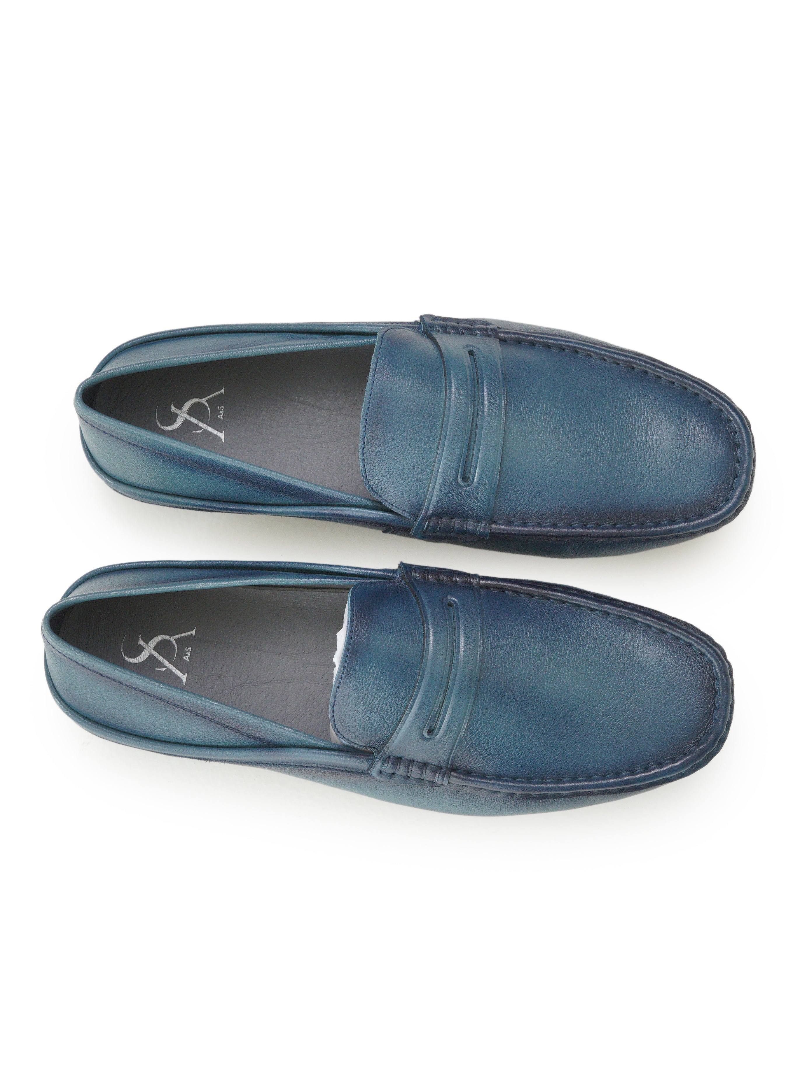 Casual leather loafers