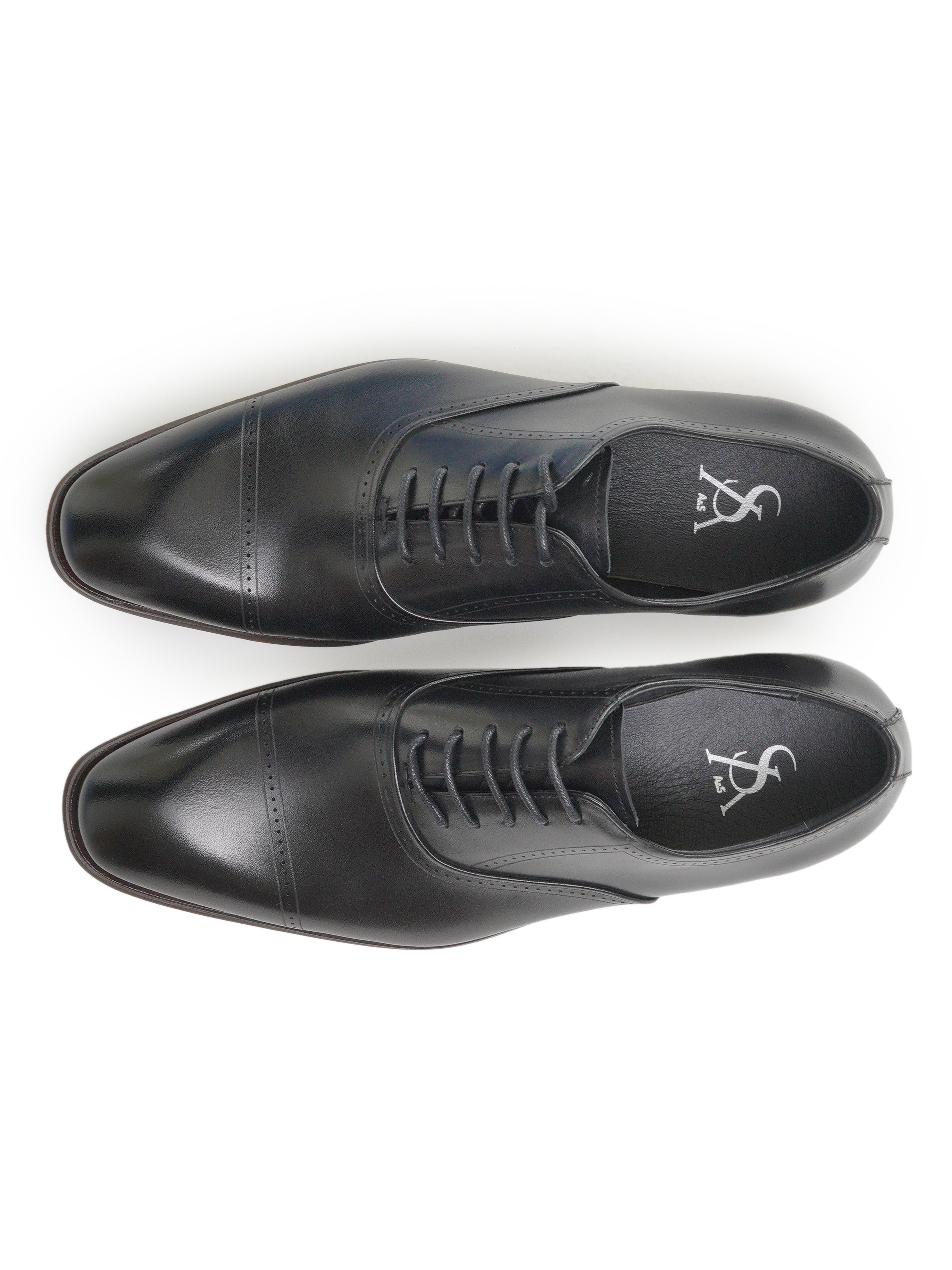 Formal leather lace-ups