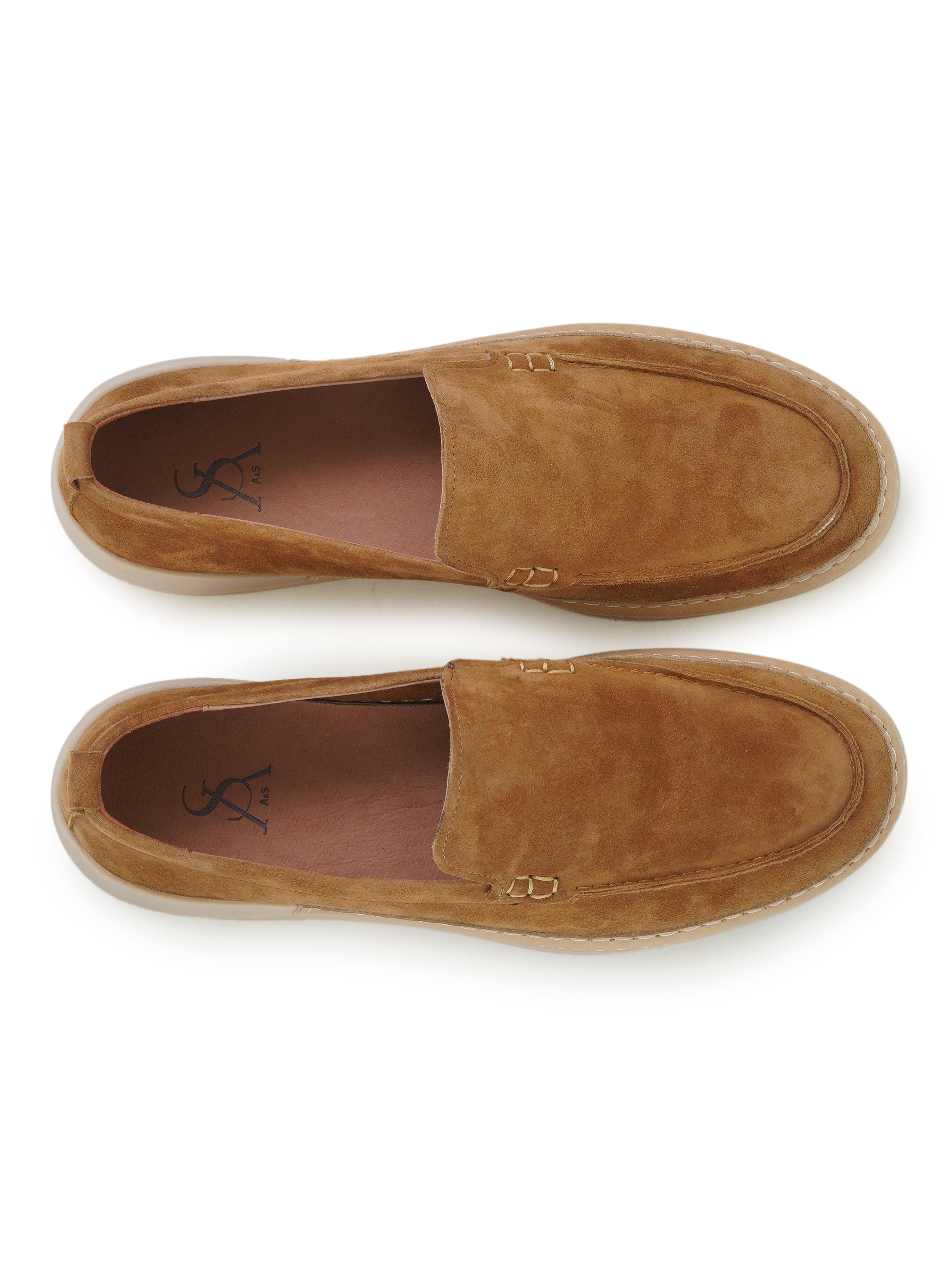 Suede casual loafers