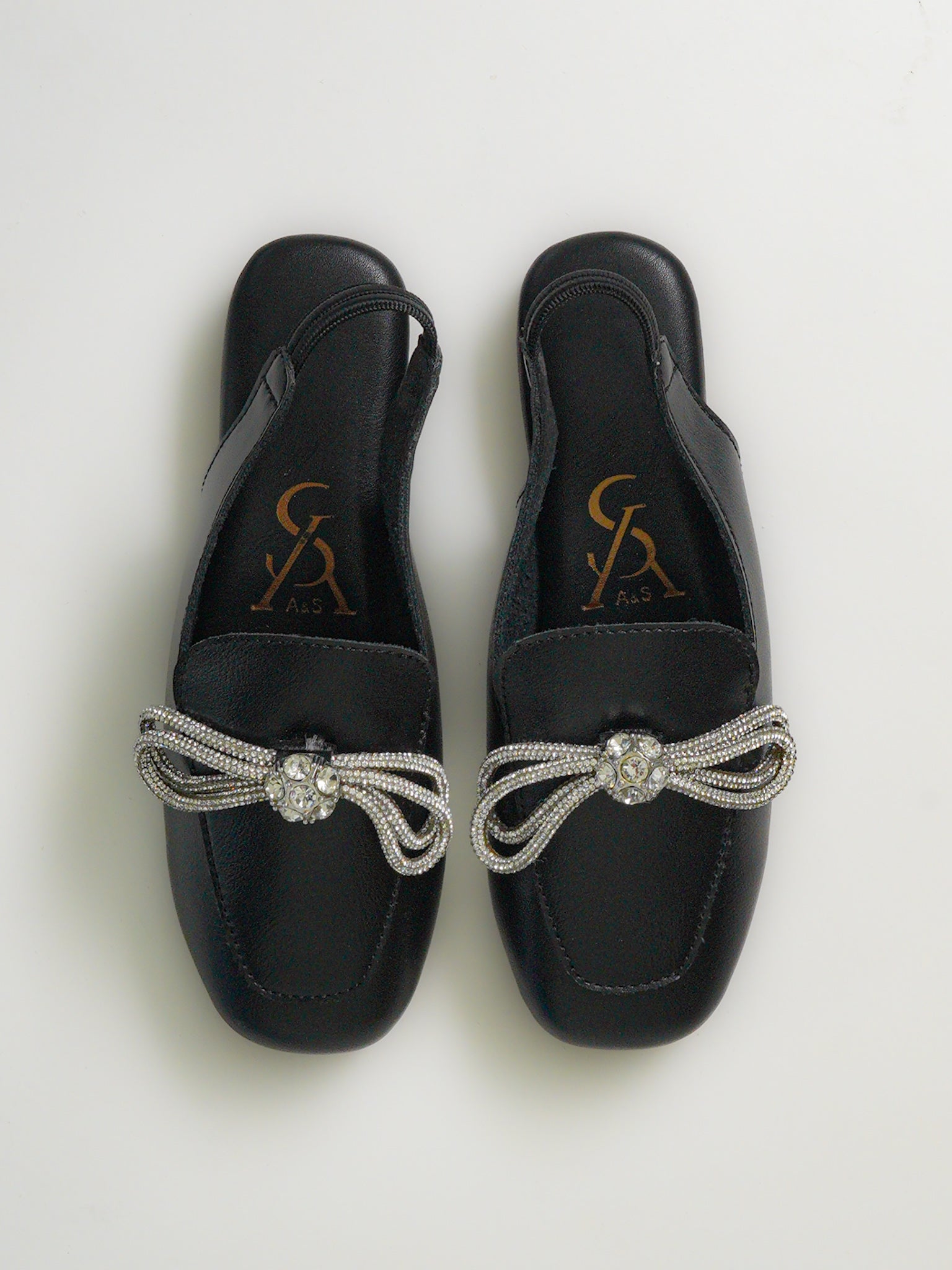BOW DETAIL MULES
