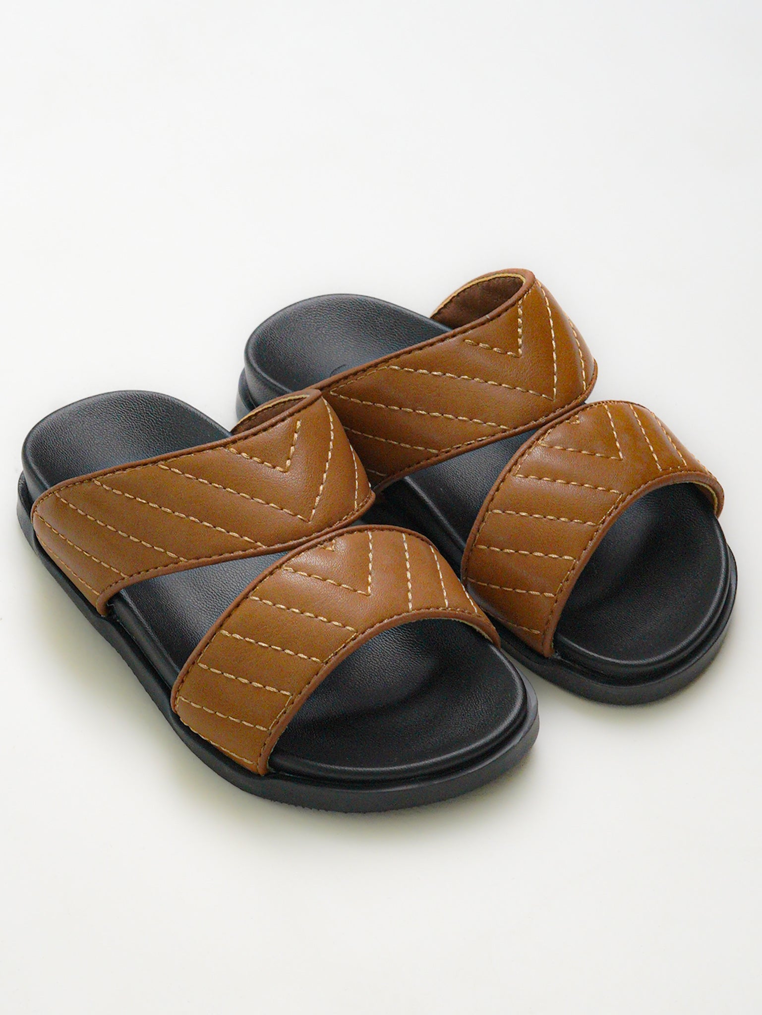 Stitching Detail Sandals