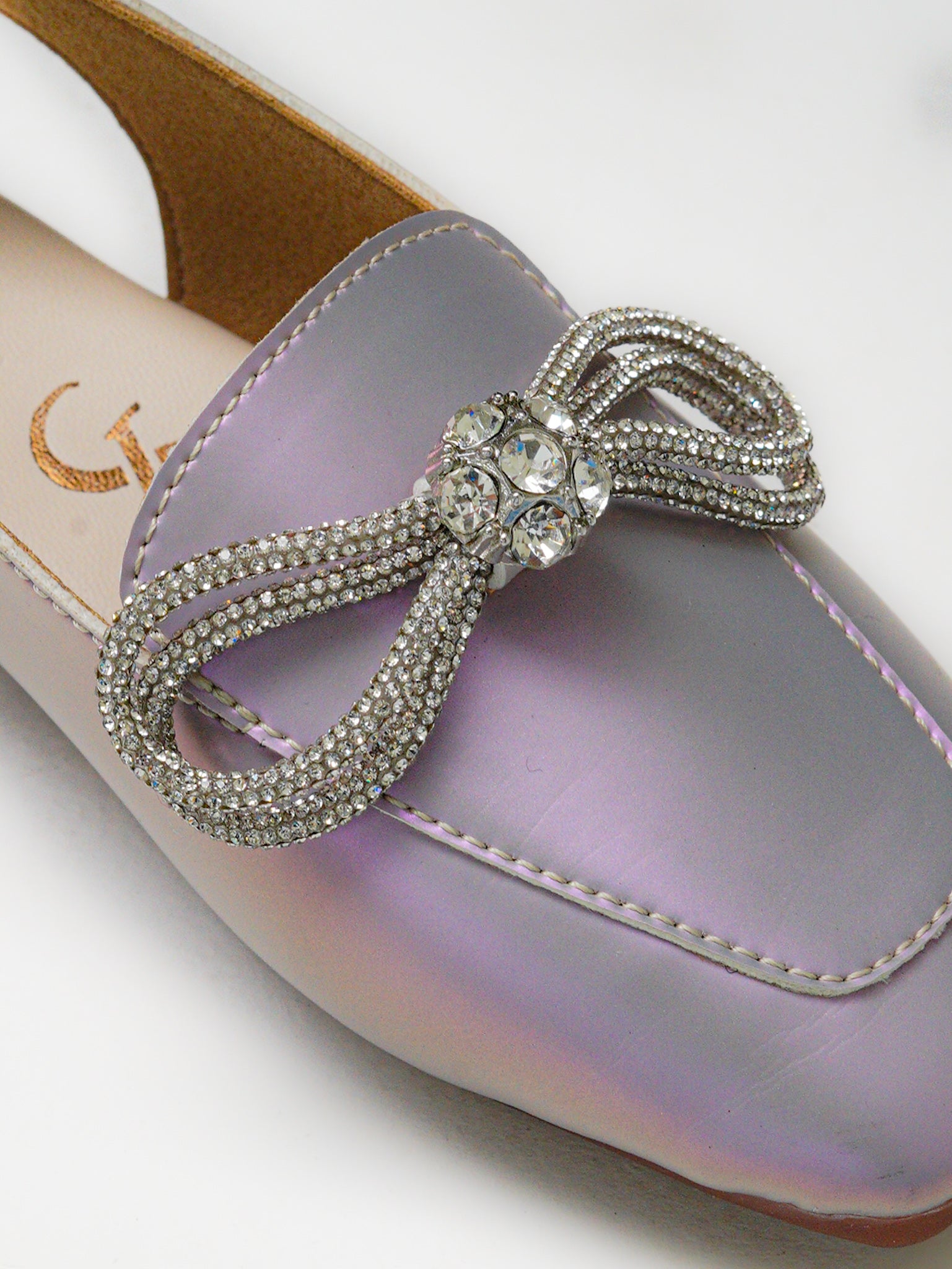 BOW DETAIL MULES