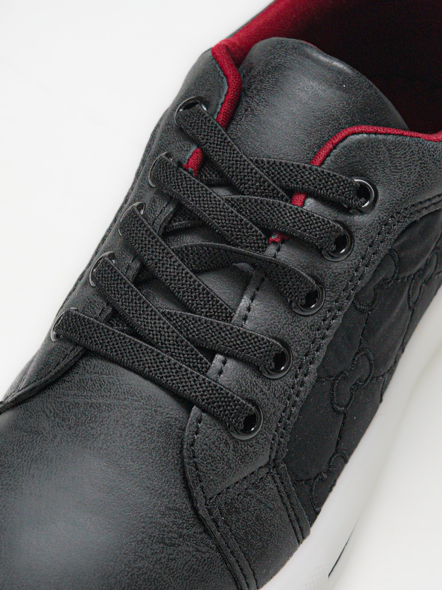 Textured Lace Detail Sneakers