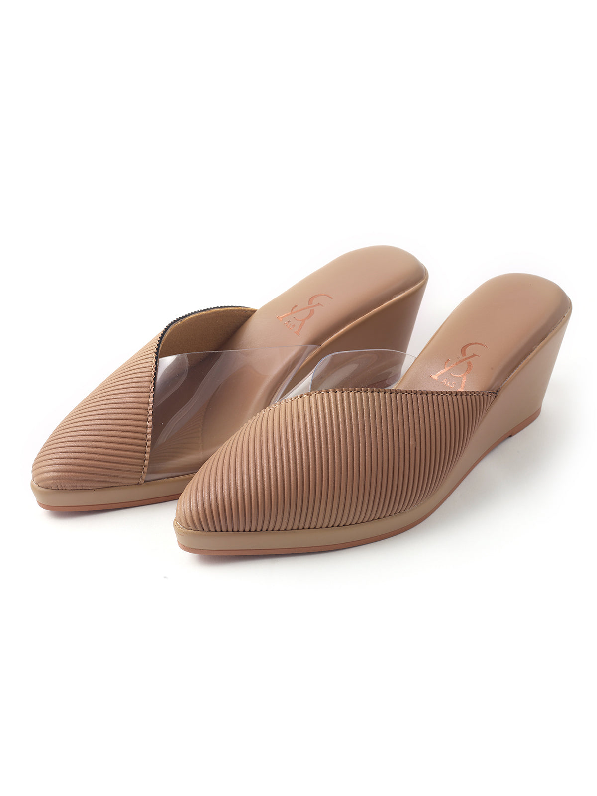 Striped Textured wedges