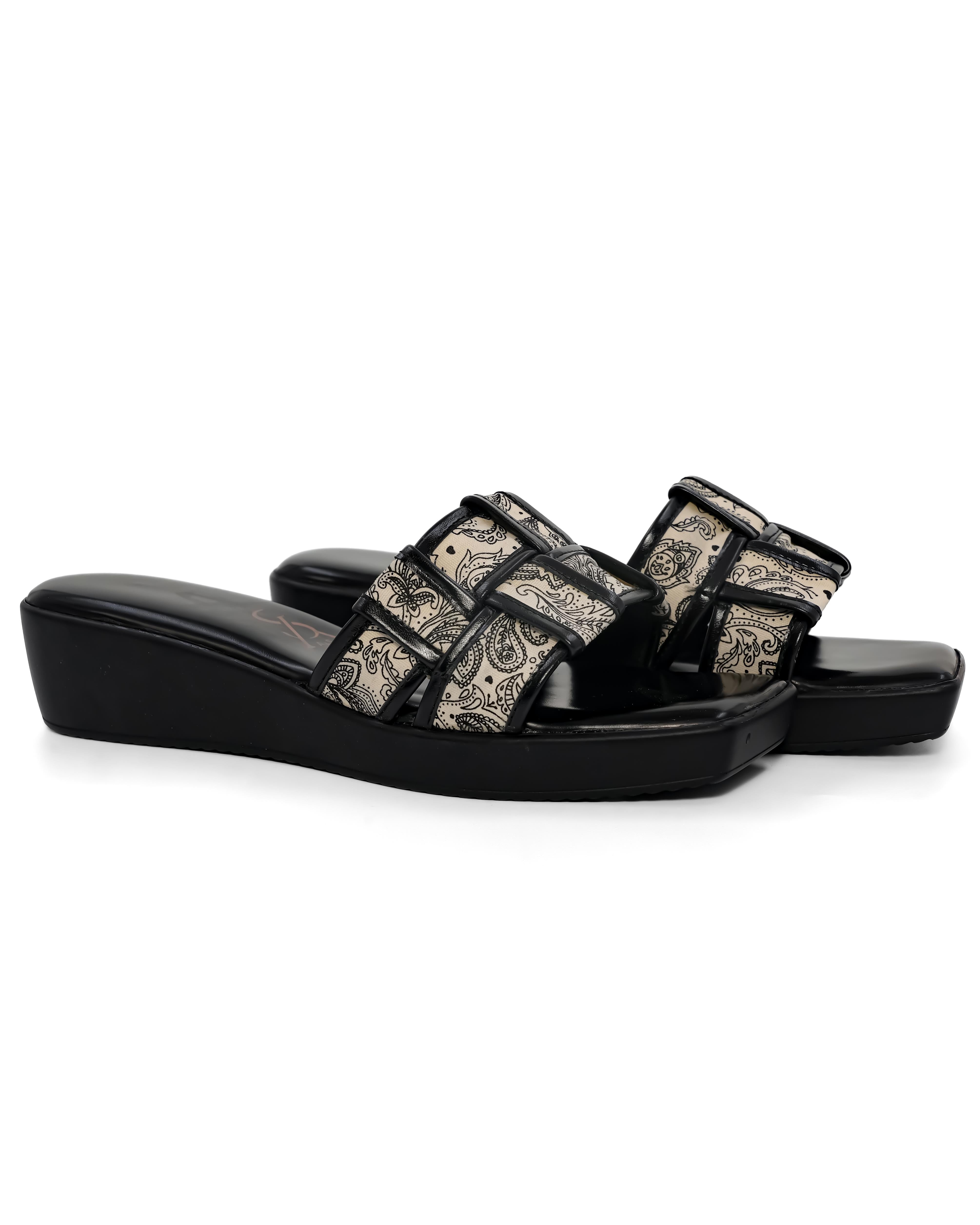 Printed Cutout Wedges