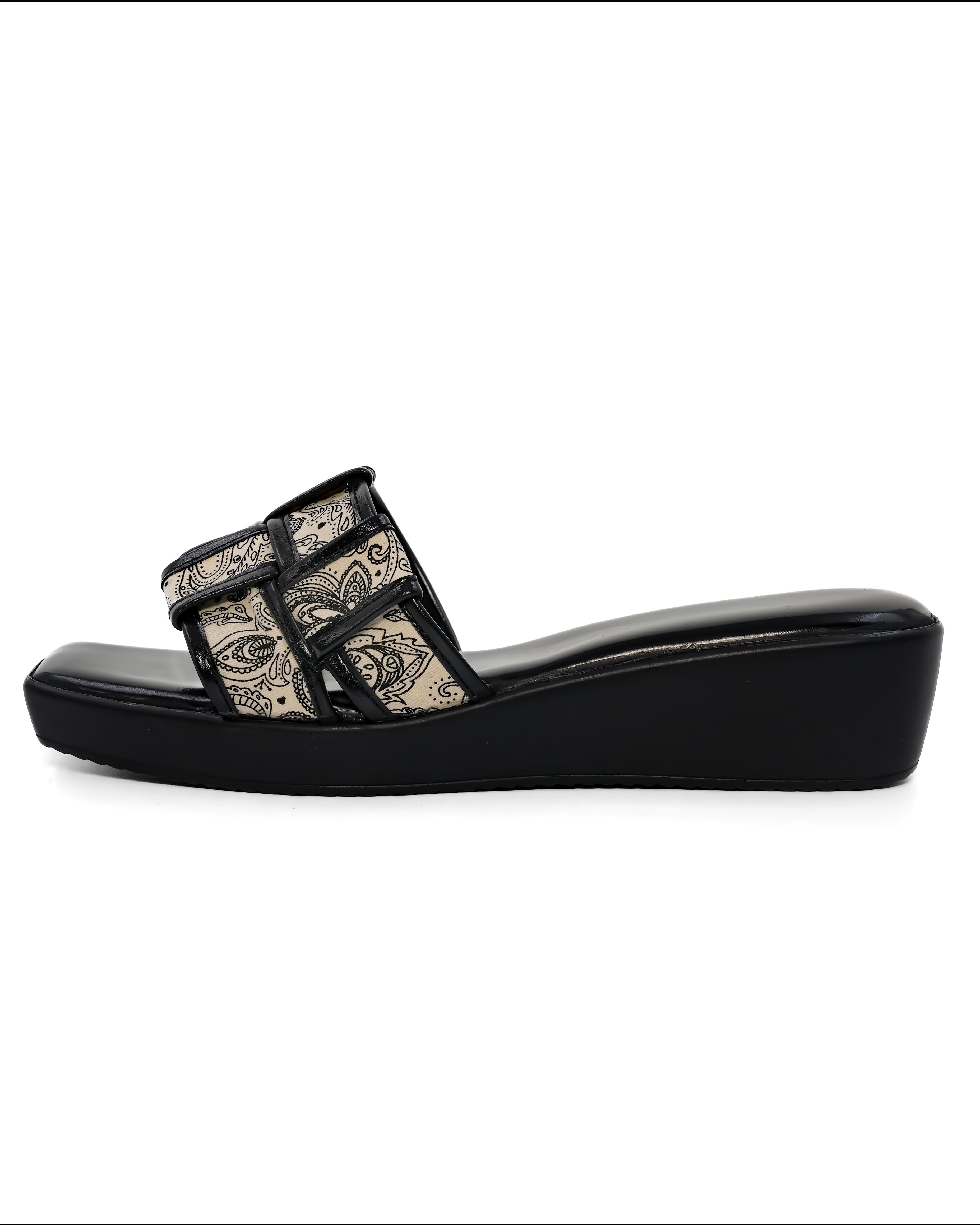 Printed Cutout Wedges