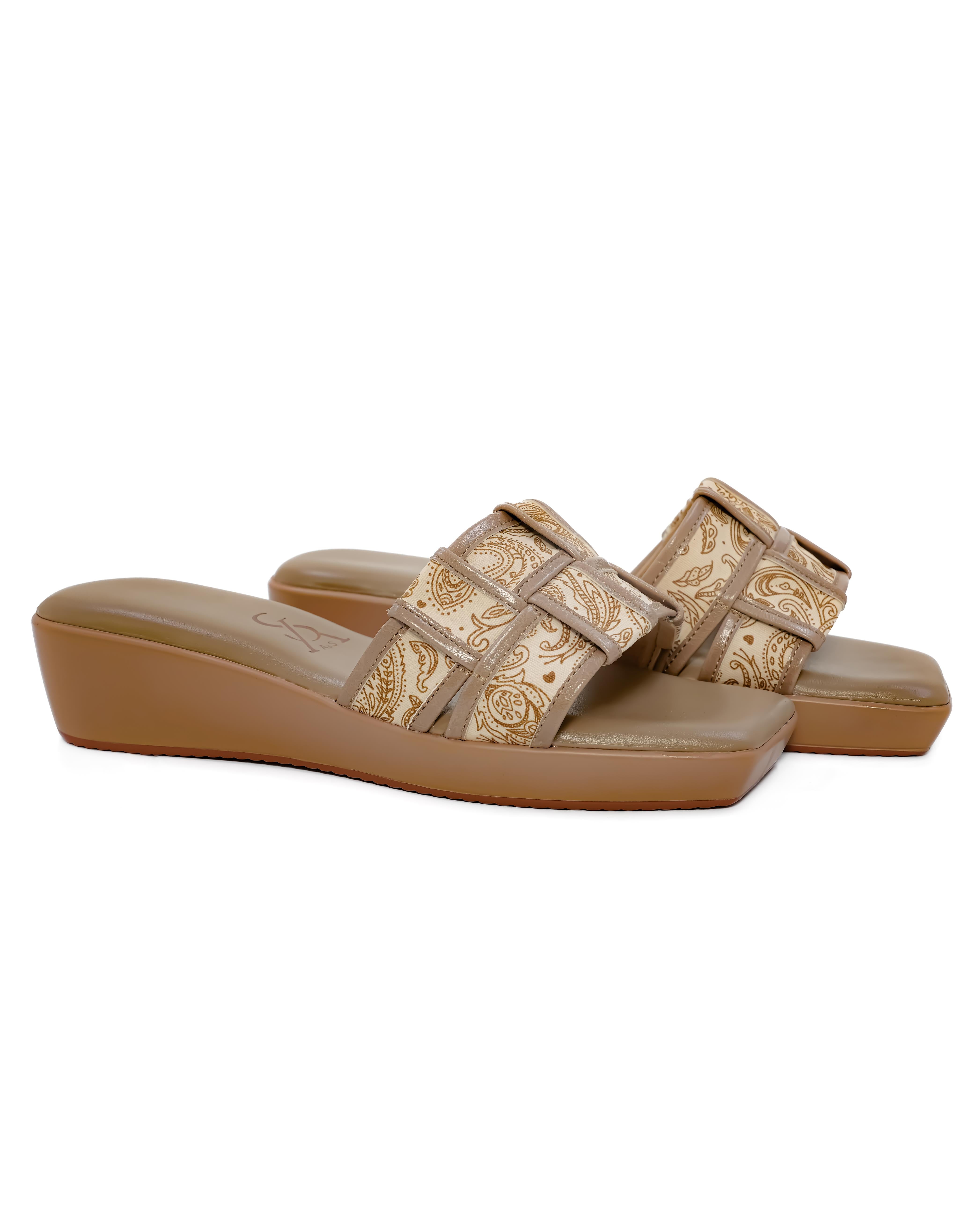 Printed Cutout Wedges