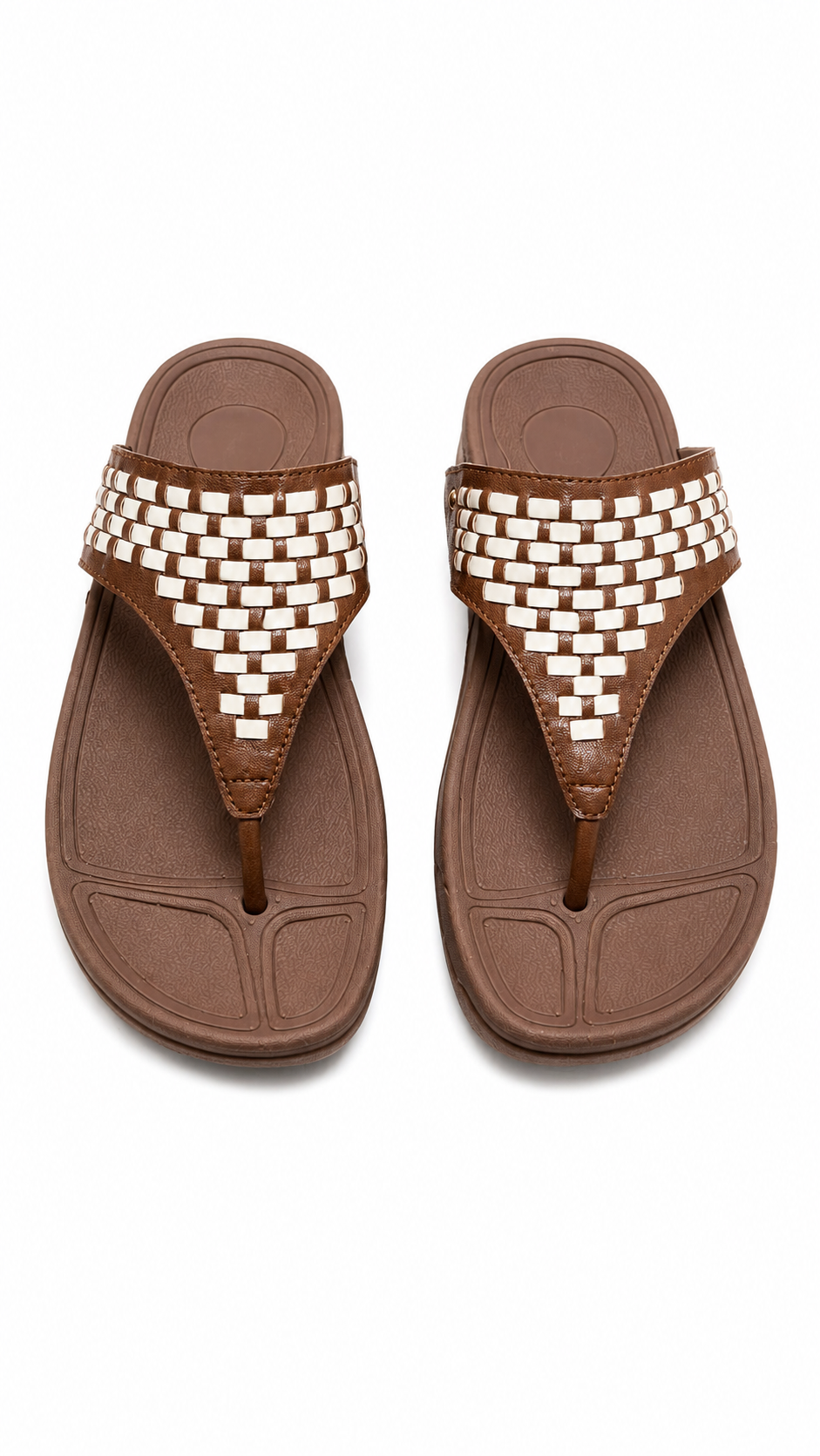 Braid Detail T-Starp Wedges