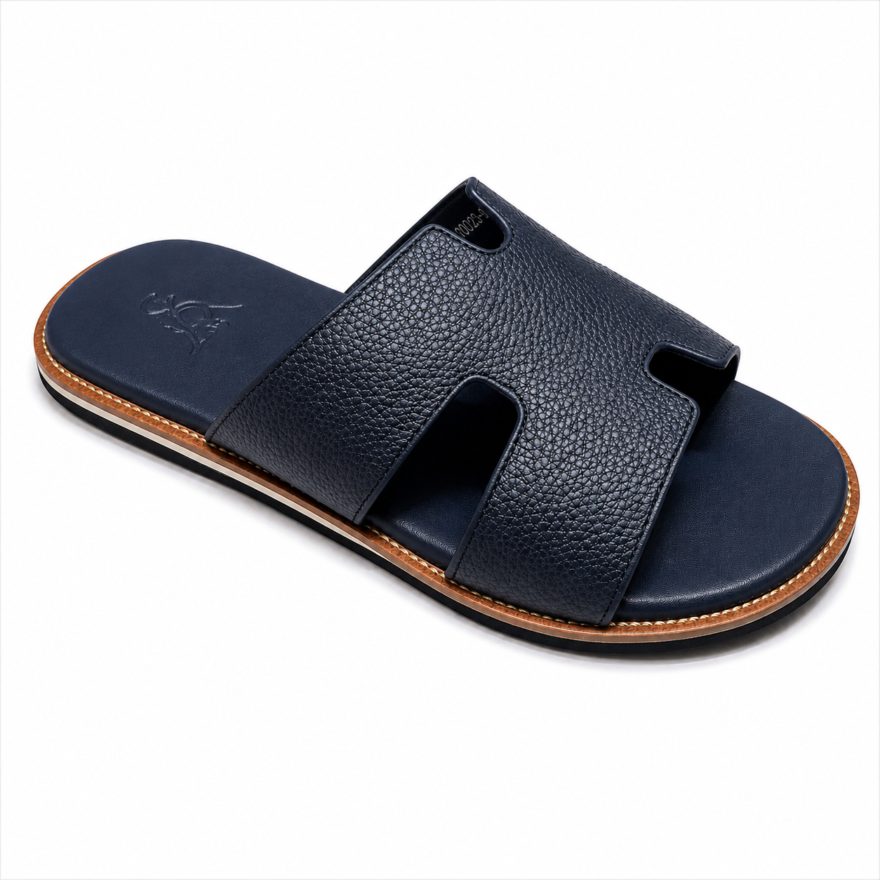 H cutout mens flats