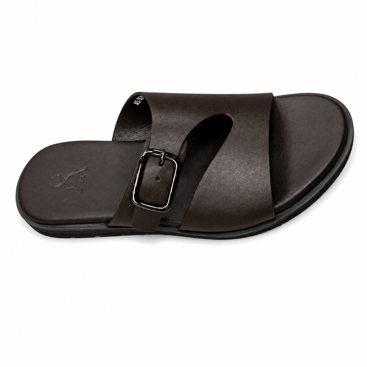 Buckle detail men flats