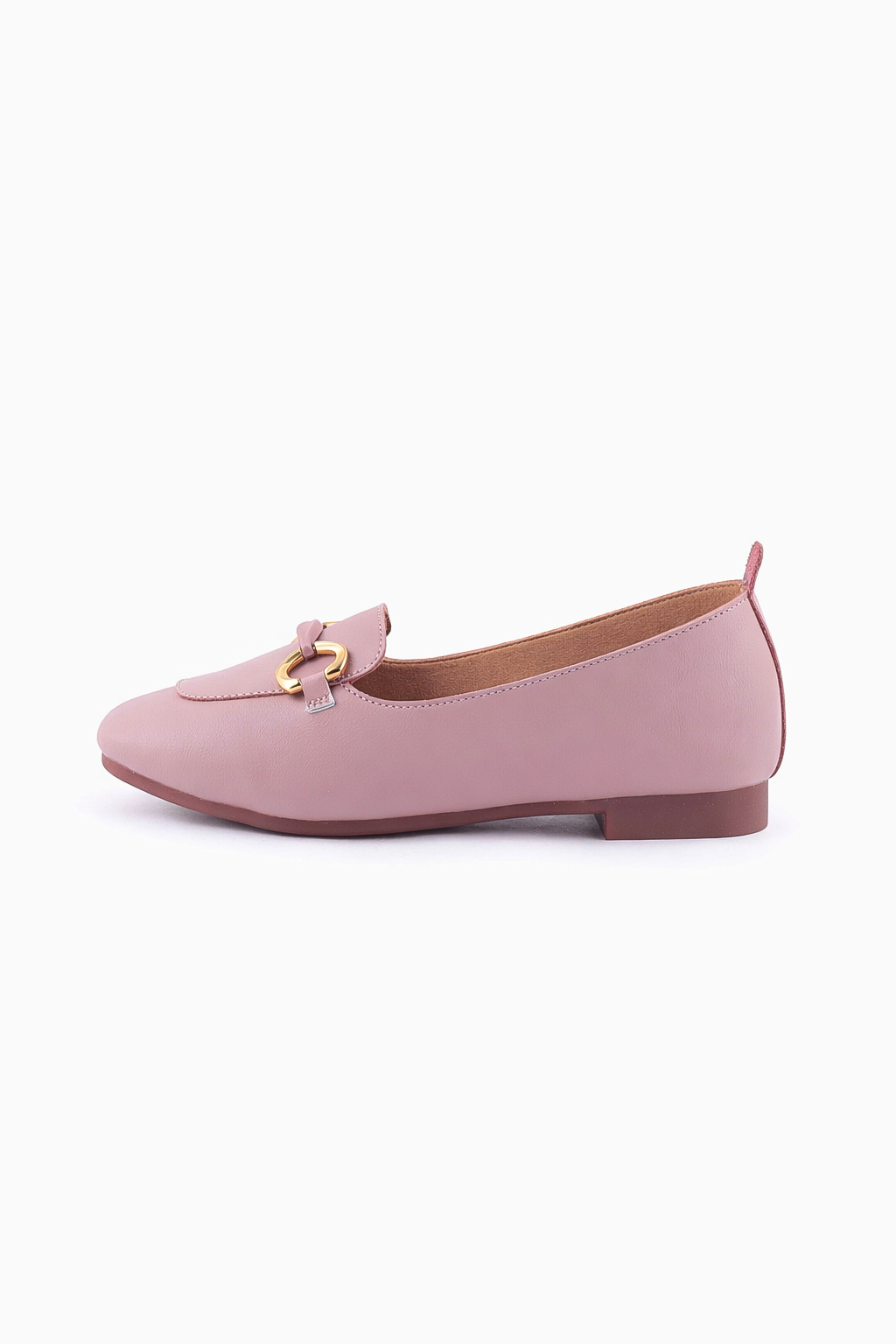 Metal Link strap detail Ballerinas