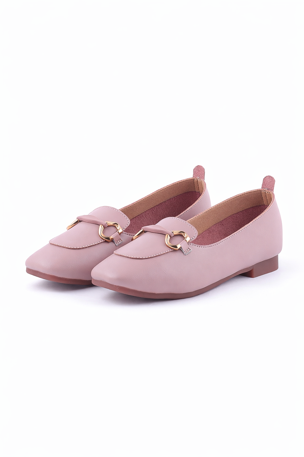 Metal Link strap detail Ballerinas