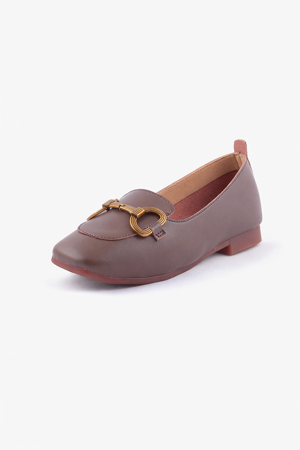 Metal Link strap detail Ballerinas