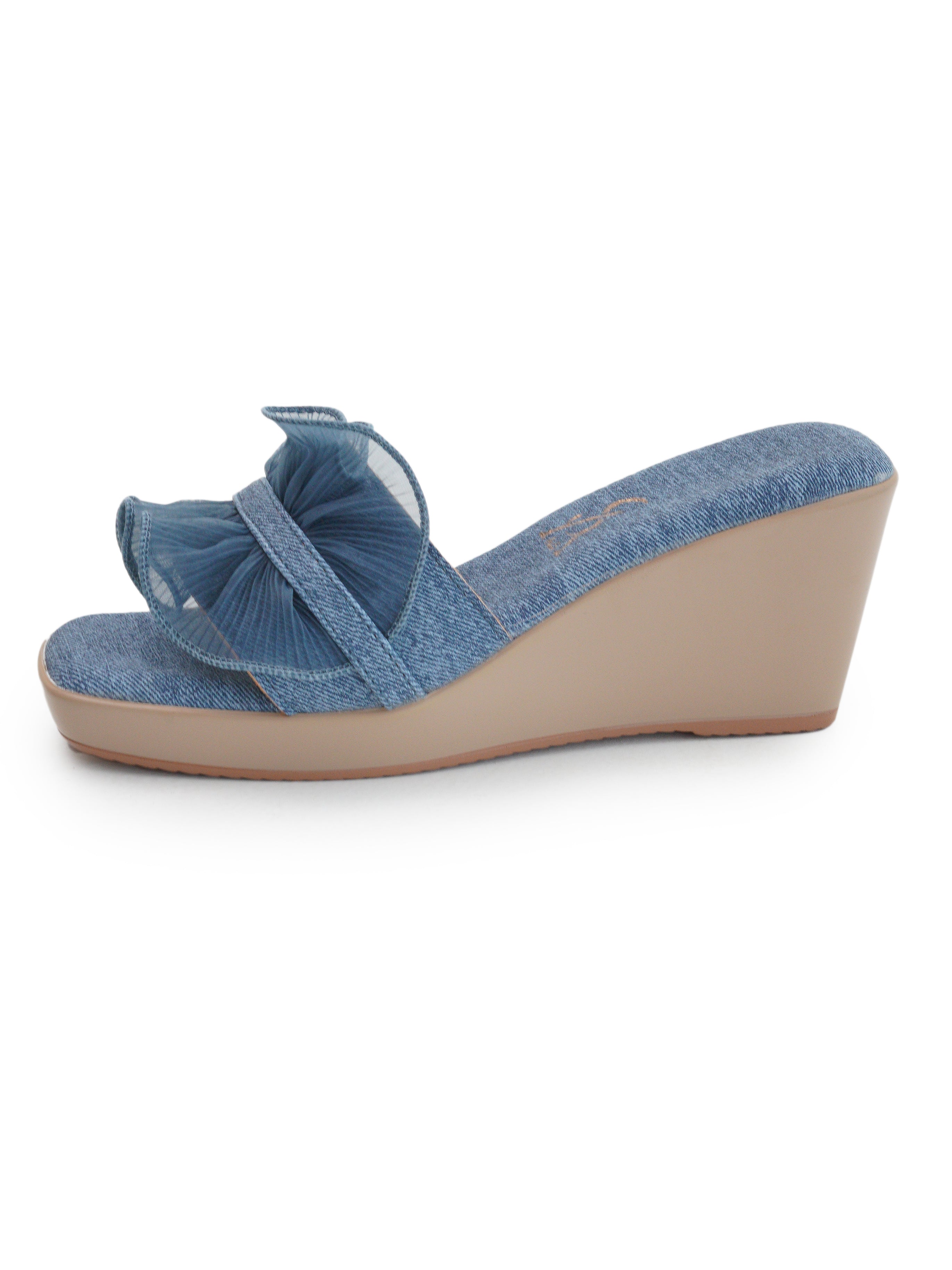 CRINKLED HIGH WEDGES