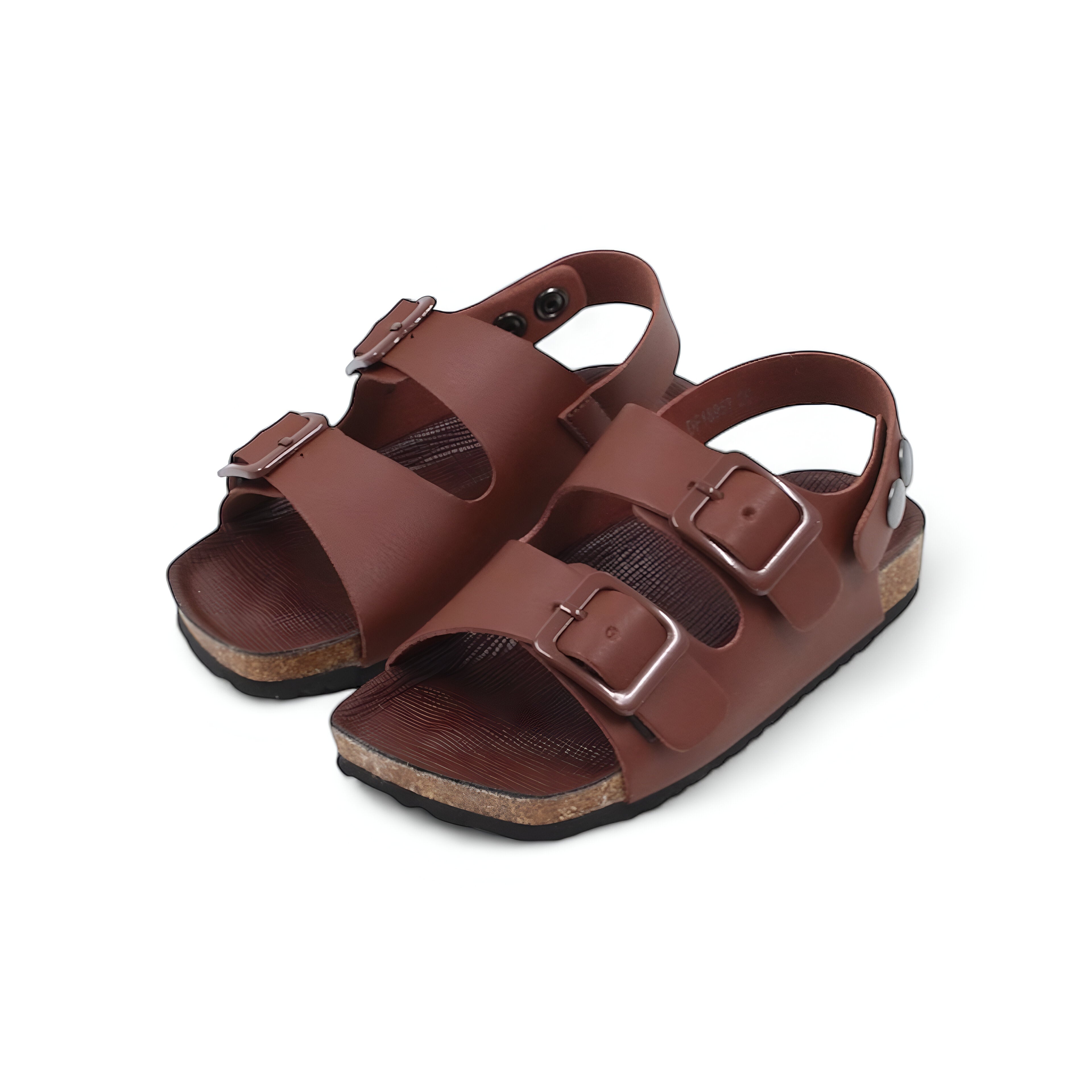 Buckled Leather Sandals