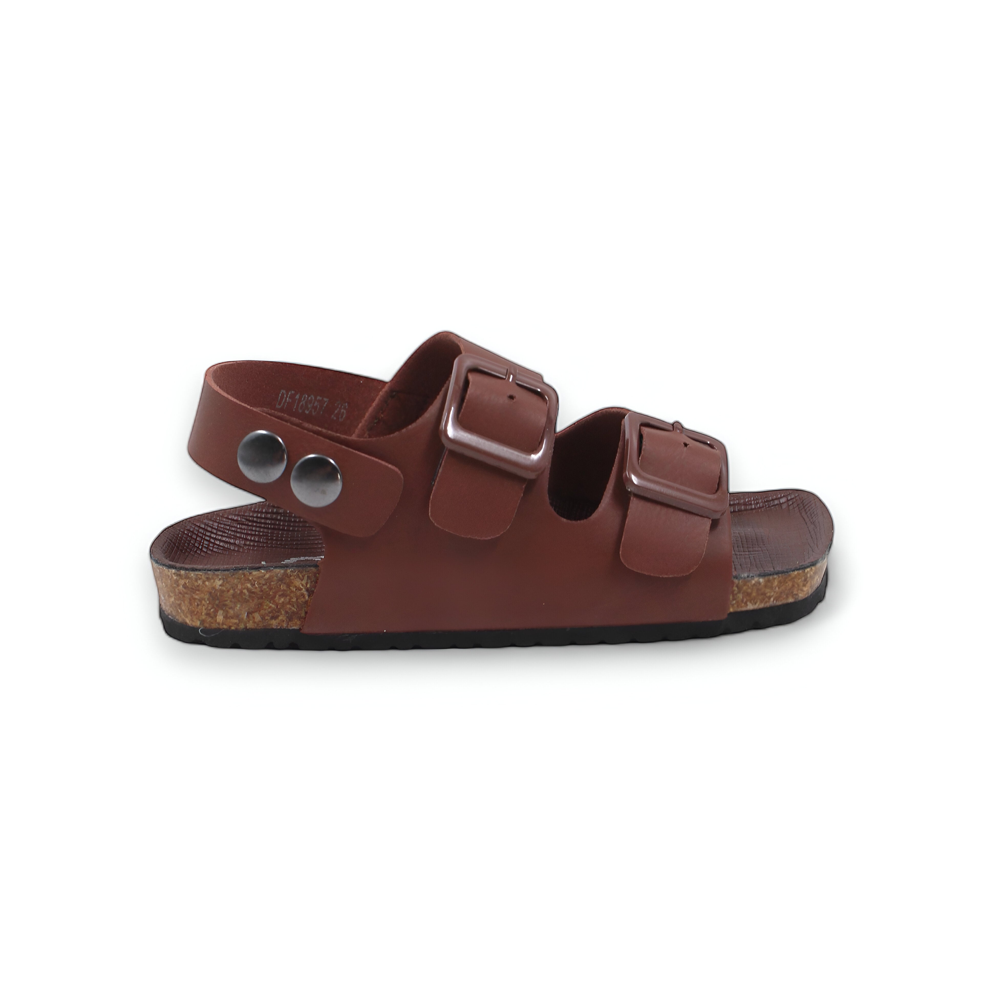 Buckled Leather Sandals