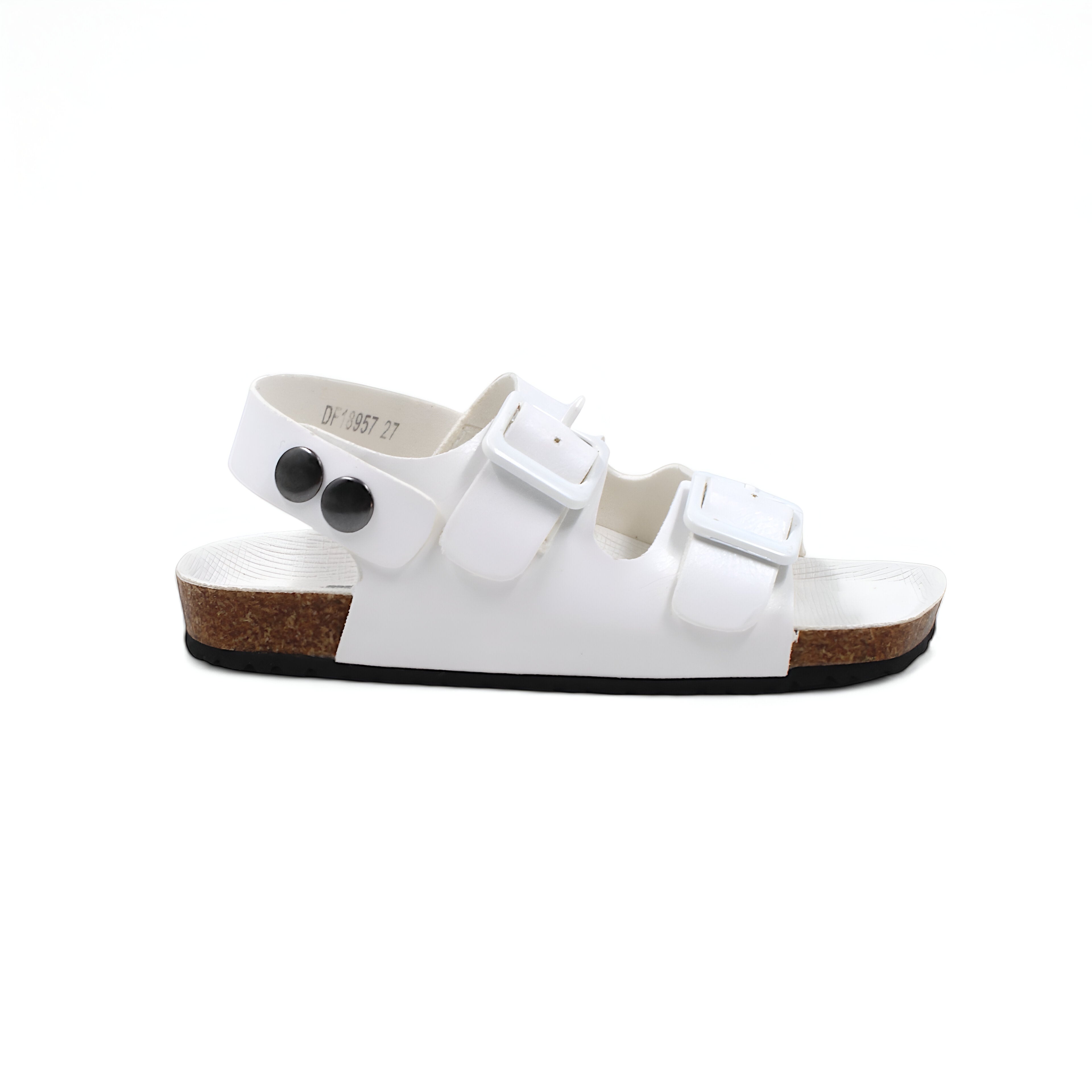 Buckled Leather Sandals