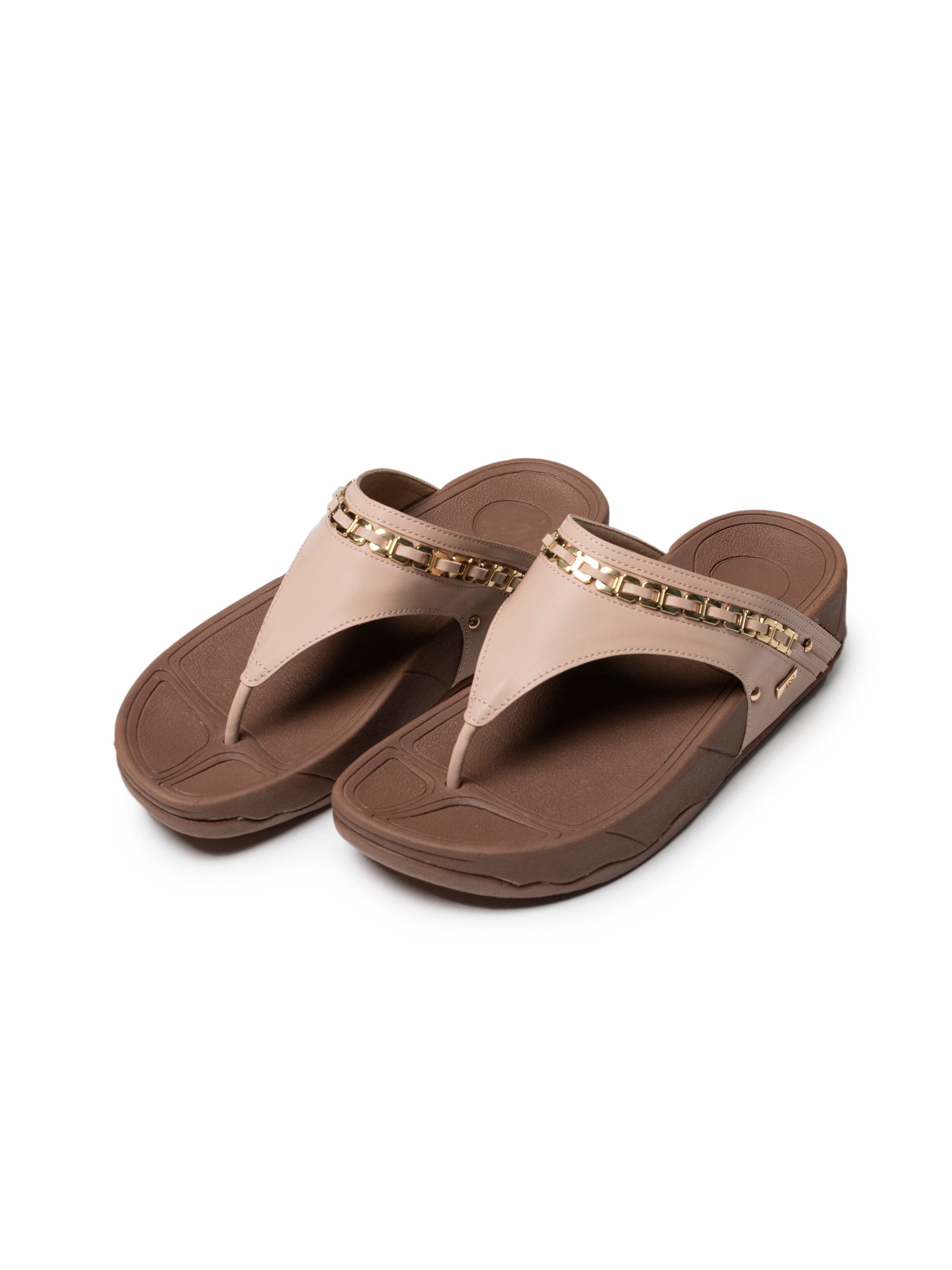 Chain T-strap Detail Flip Flop