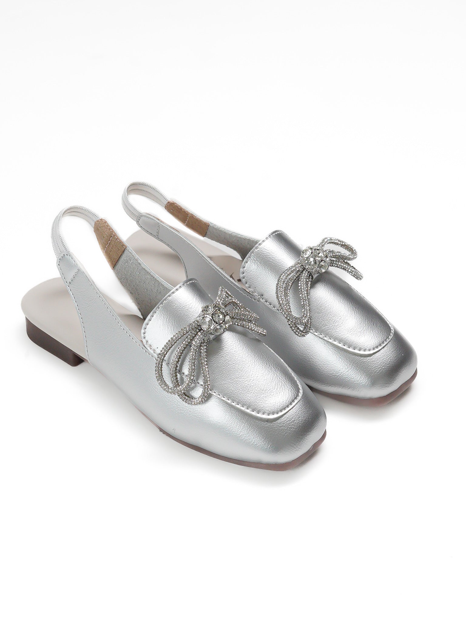 BOW DETAIL MULES