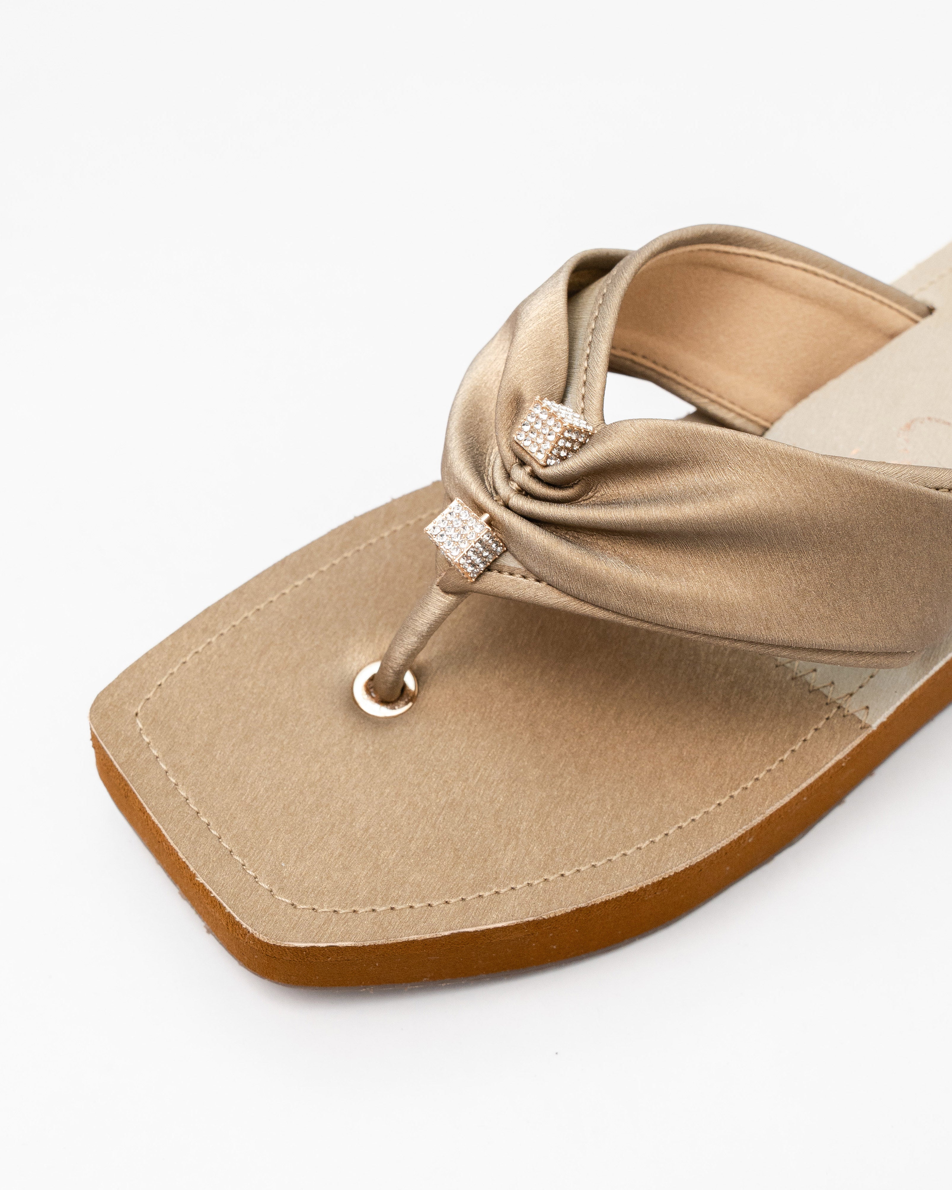Embellished Cinch Detail Wedges