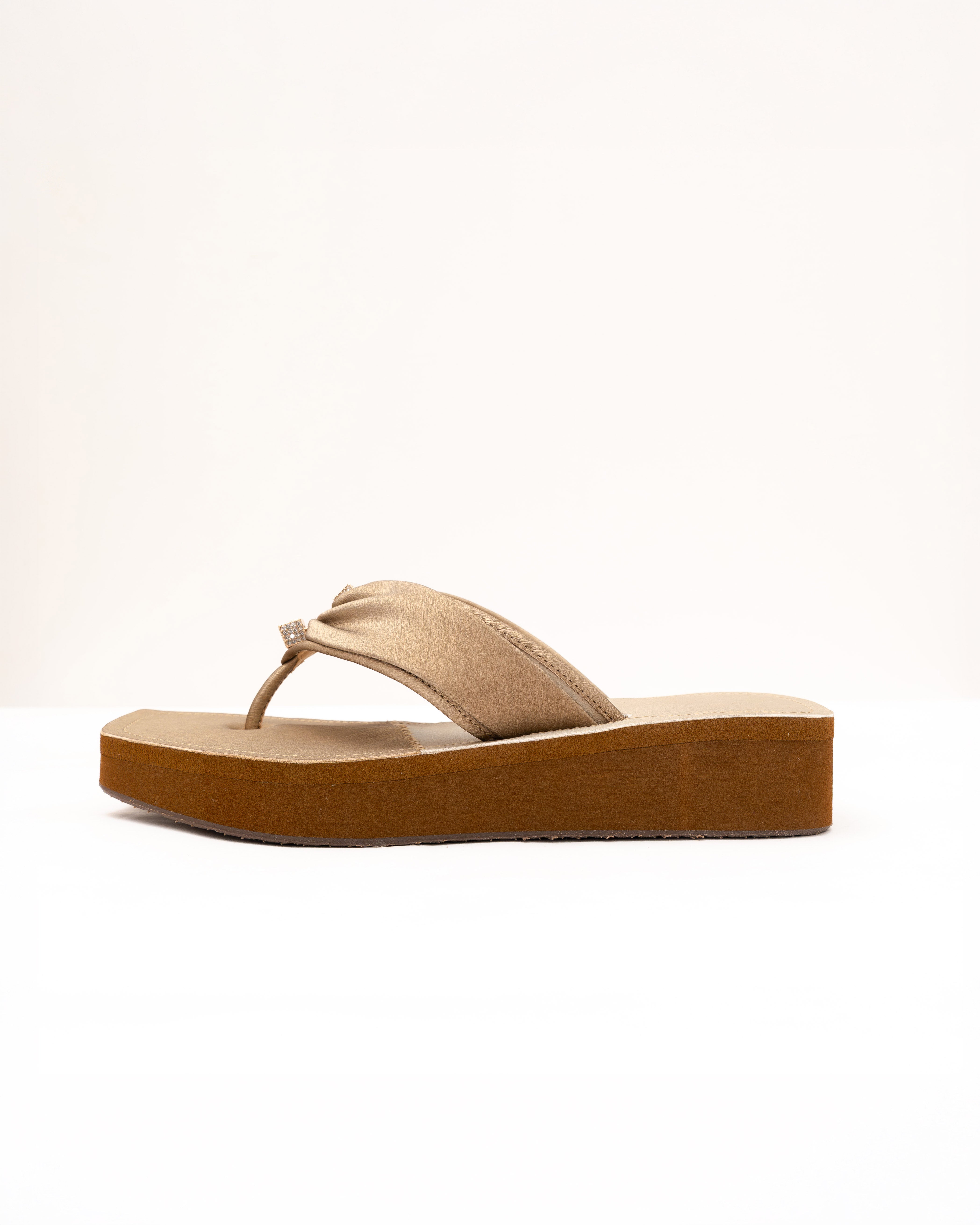 Embellished Cinch Detail Wedges