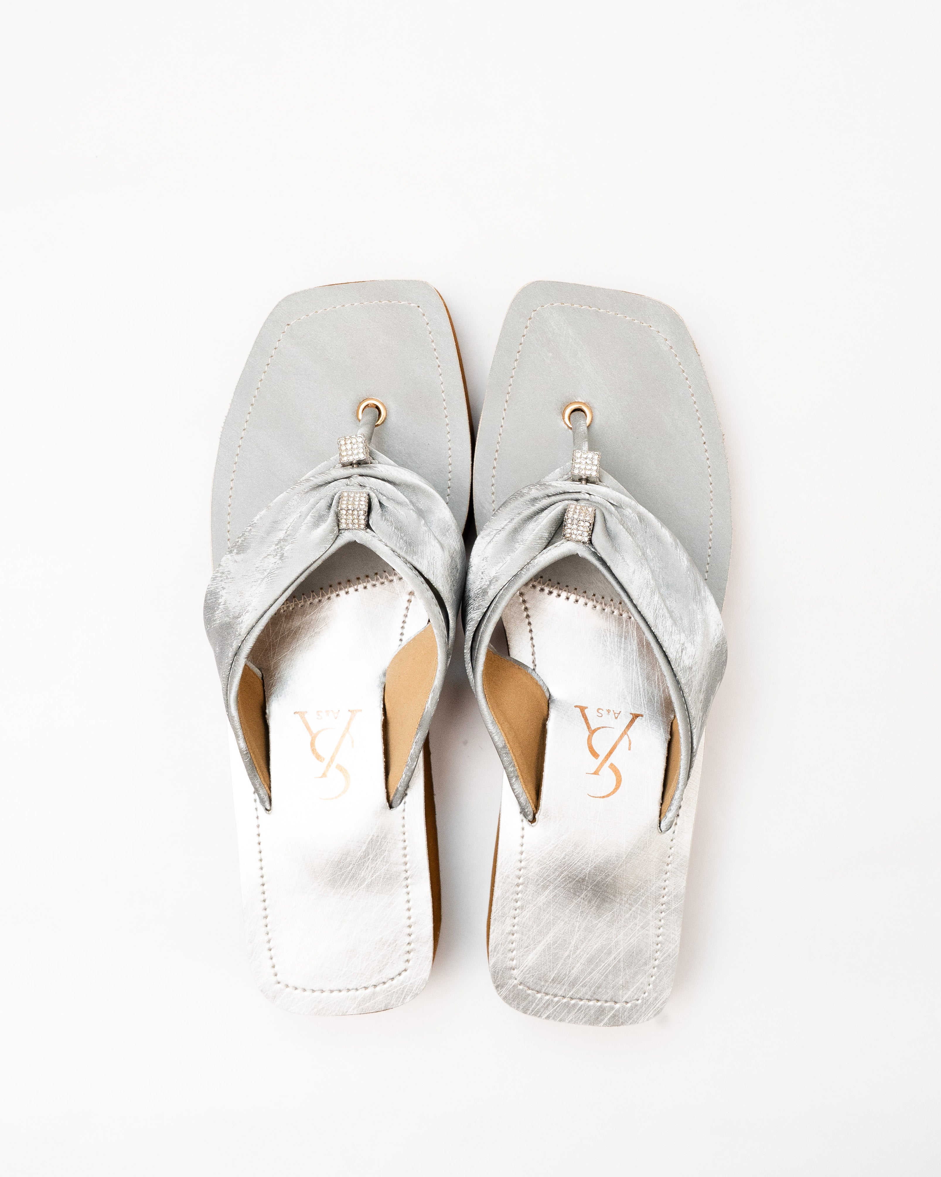 Embellished Cinch Detail Wedges