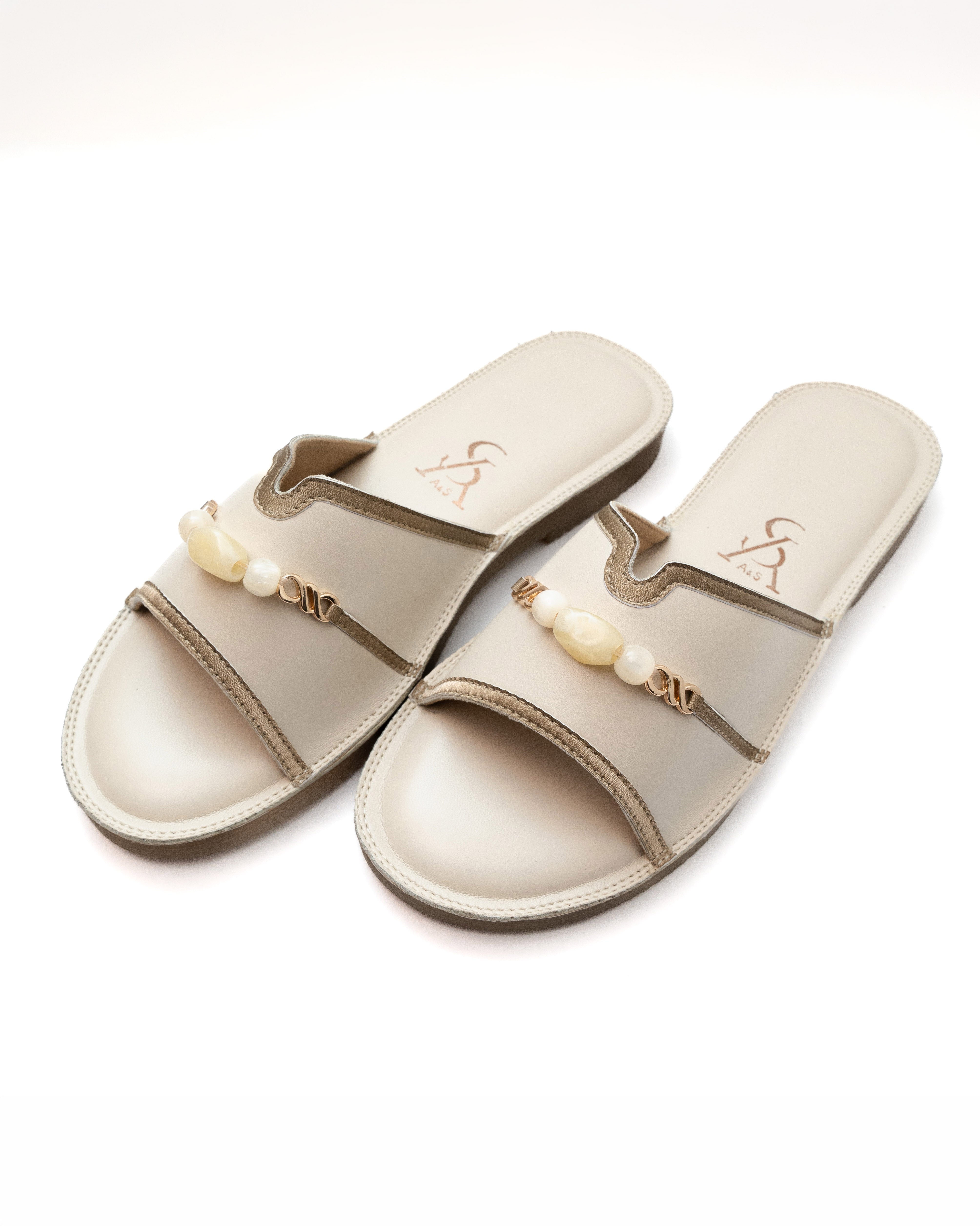 Shell Bead Detail Flats