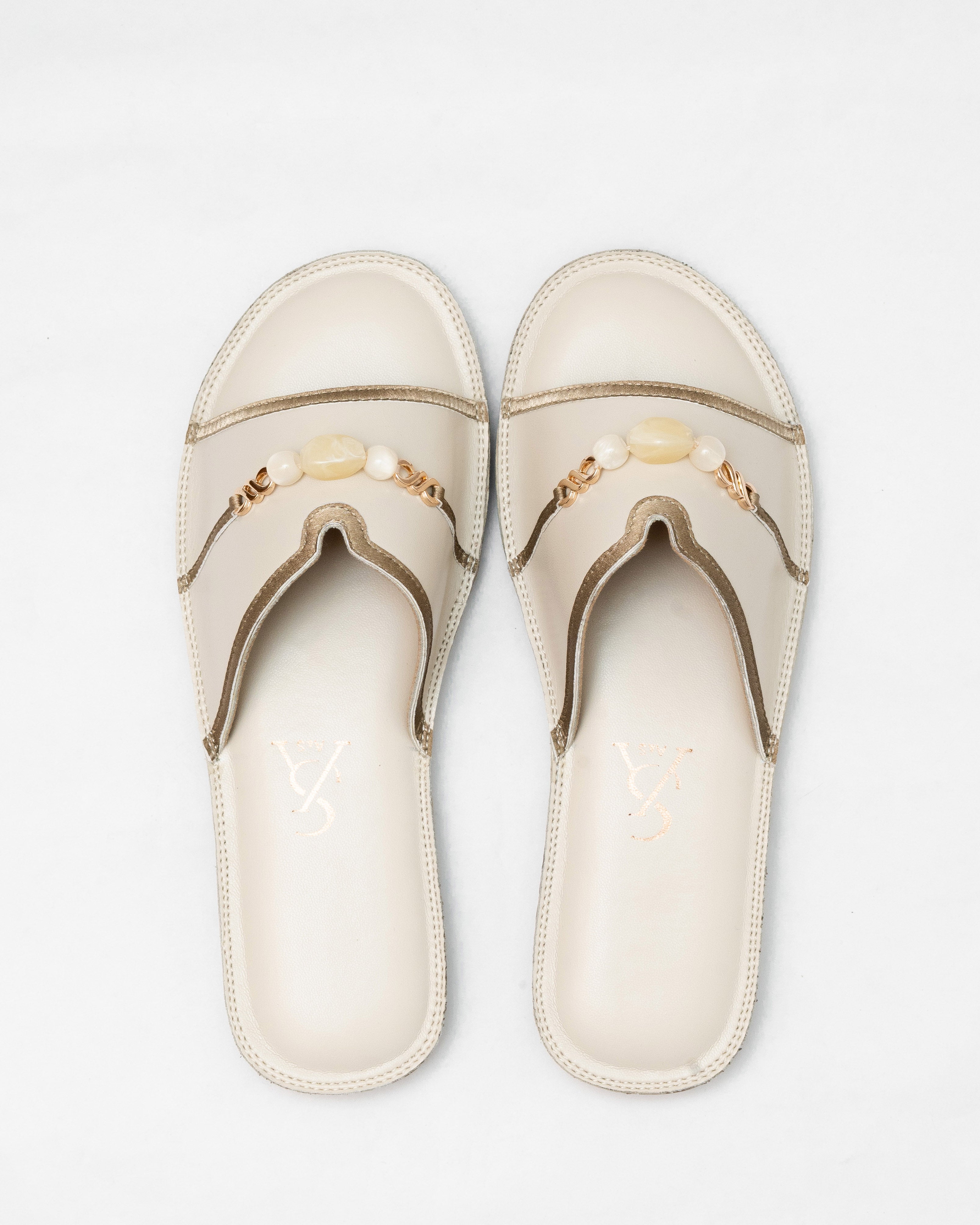Shell Bead Detail Flats