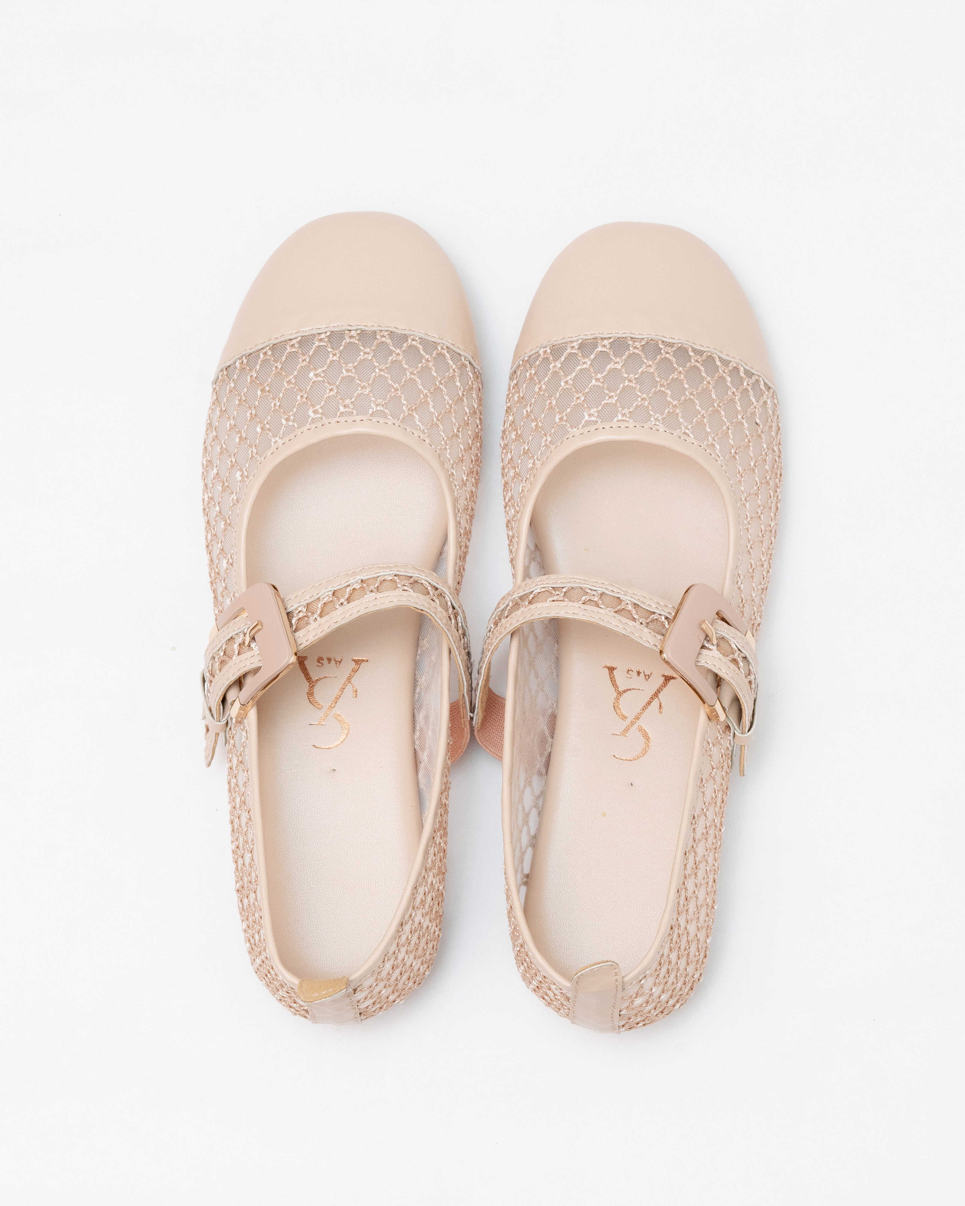 Mesh Detail Ballerina