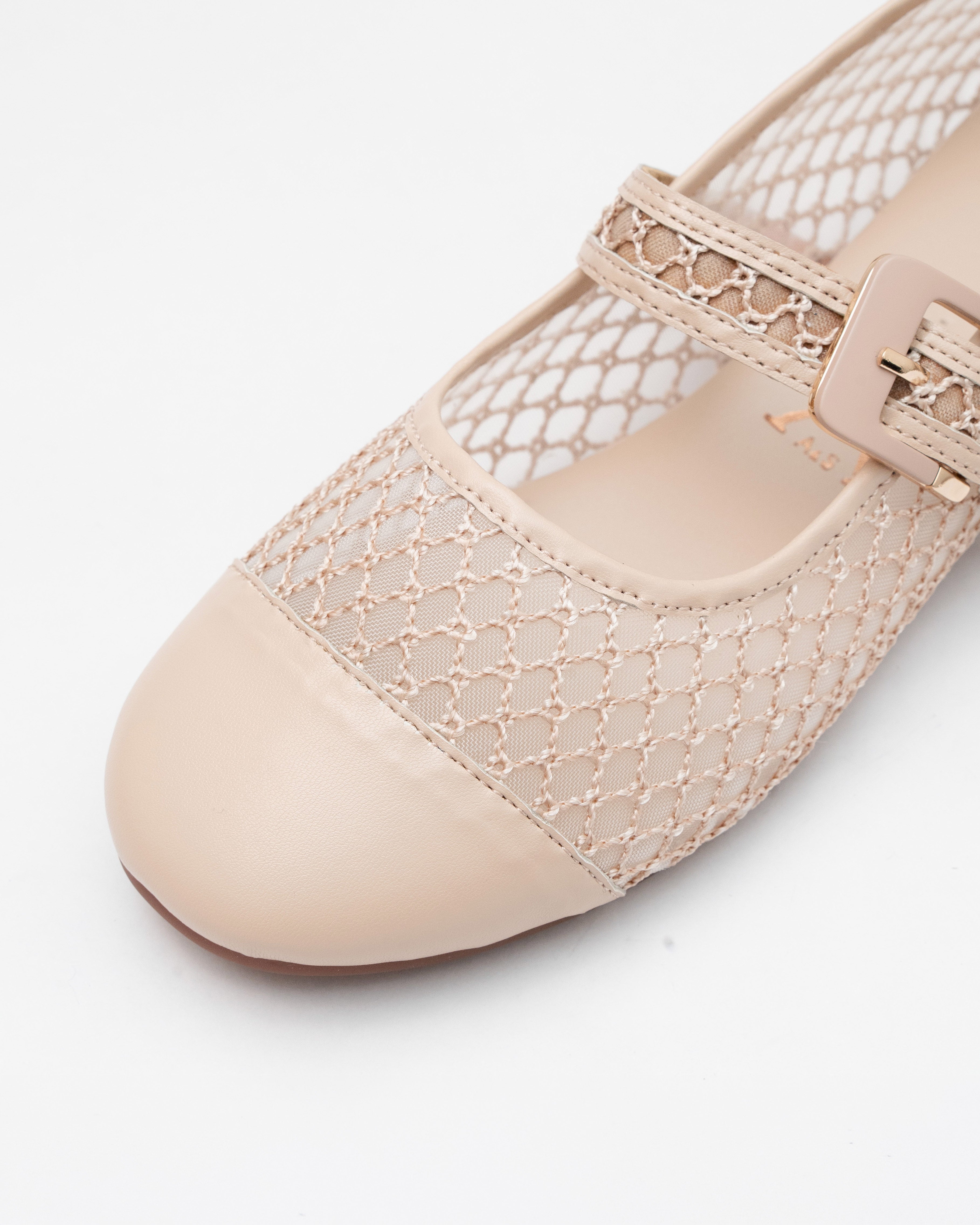 Mesh Detail Ballerina