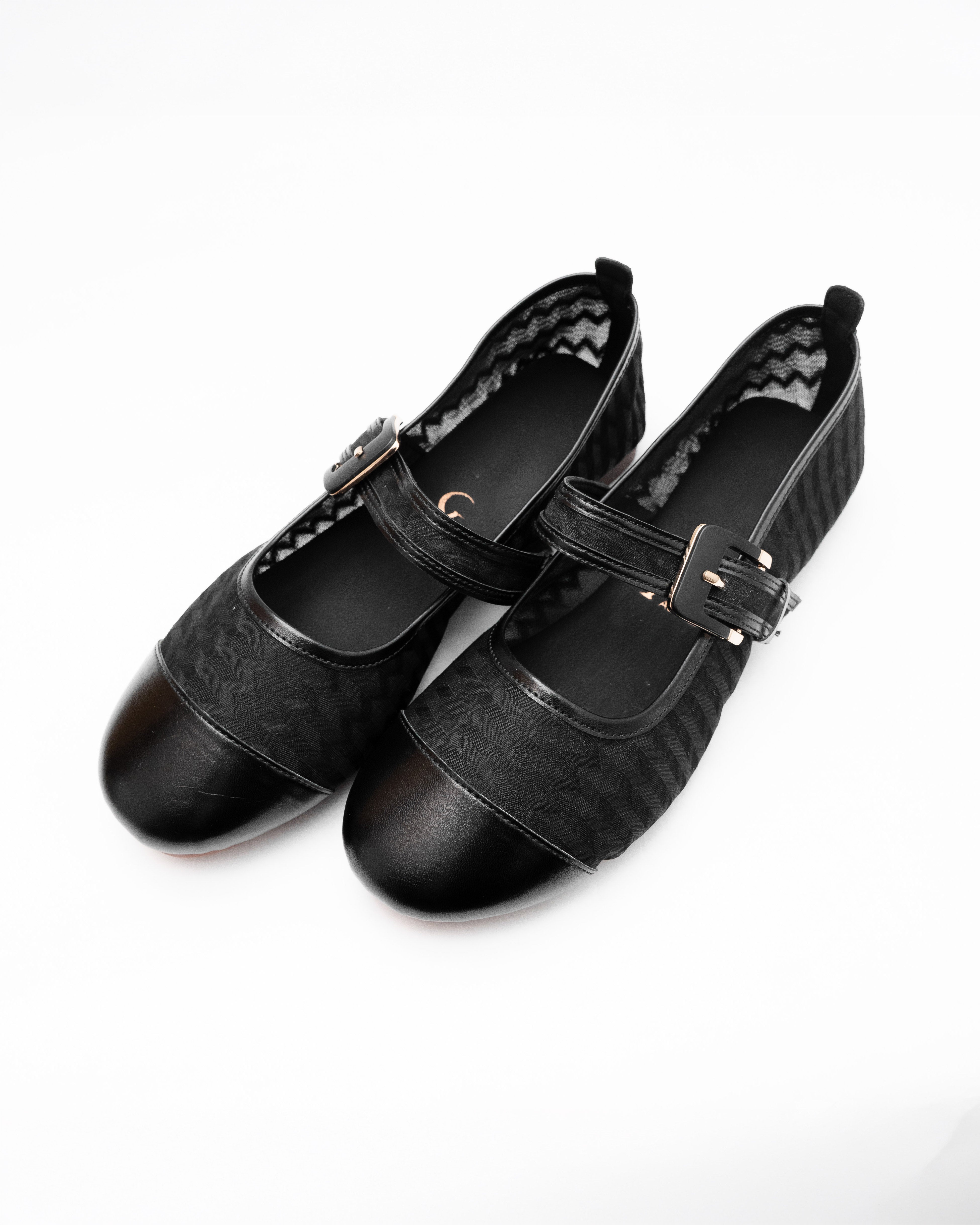 Mesh Detail Ballerina