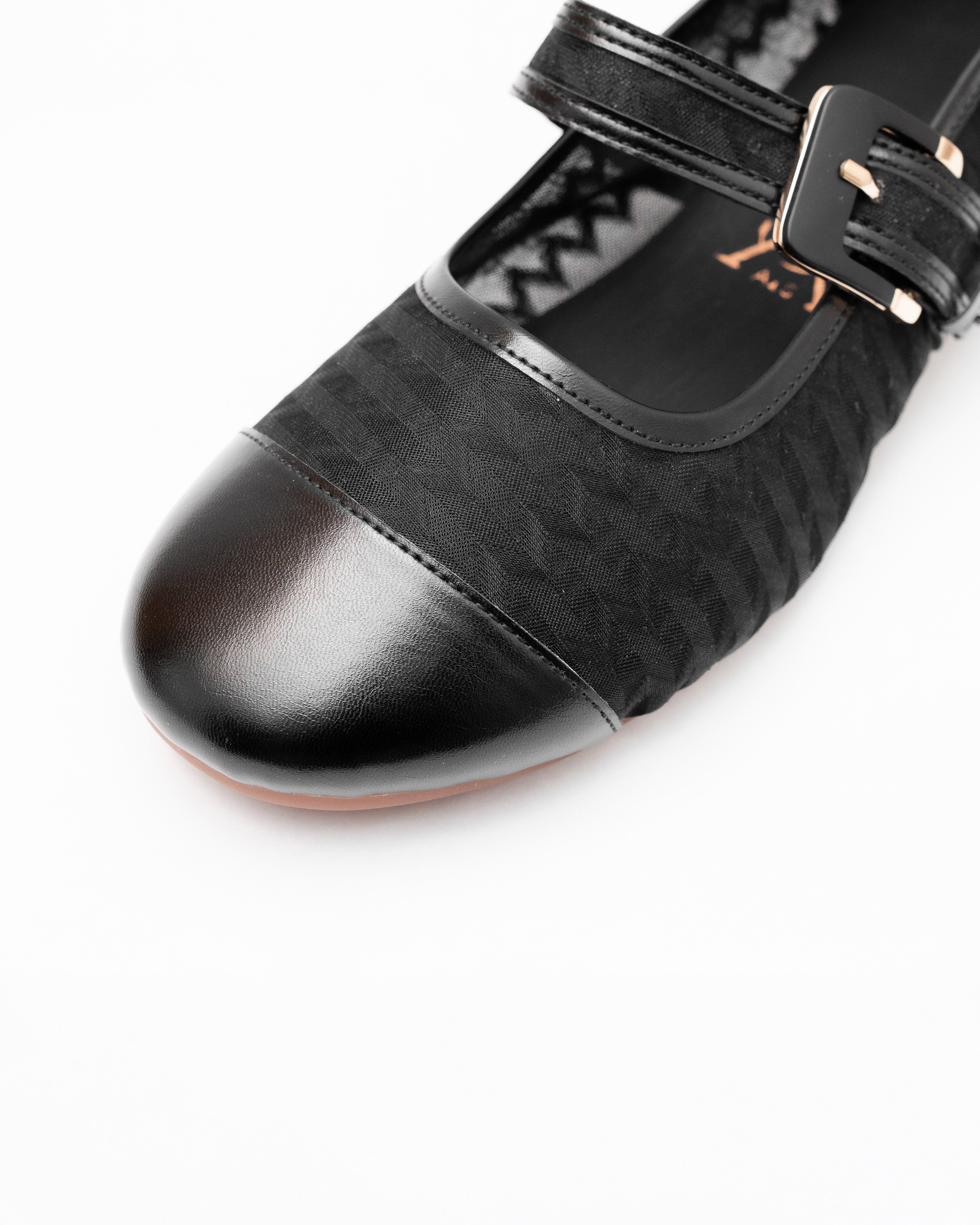 Mesh Detail Ballerina
