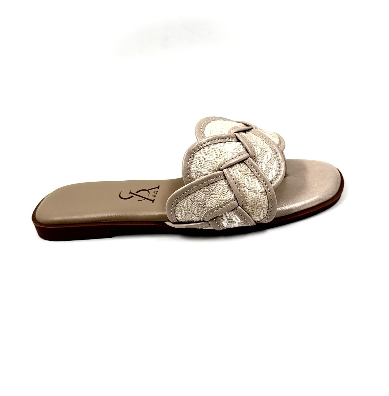 Braided Chunky Jute Detail Flip Flop
