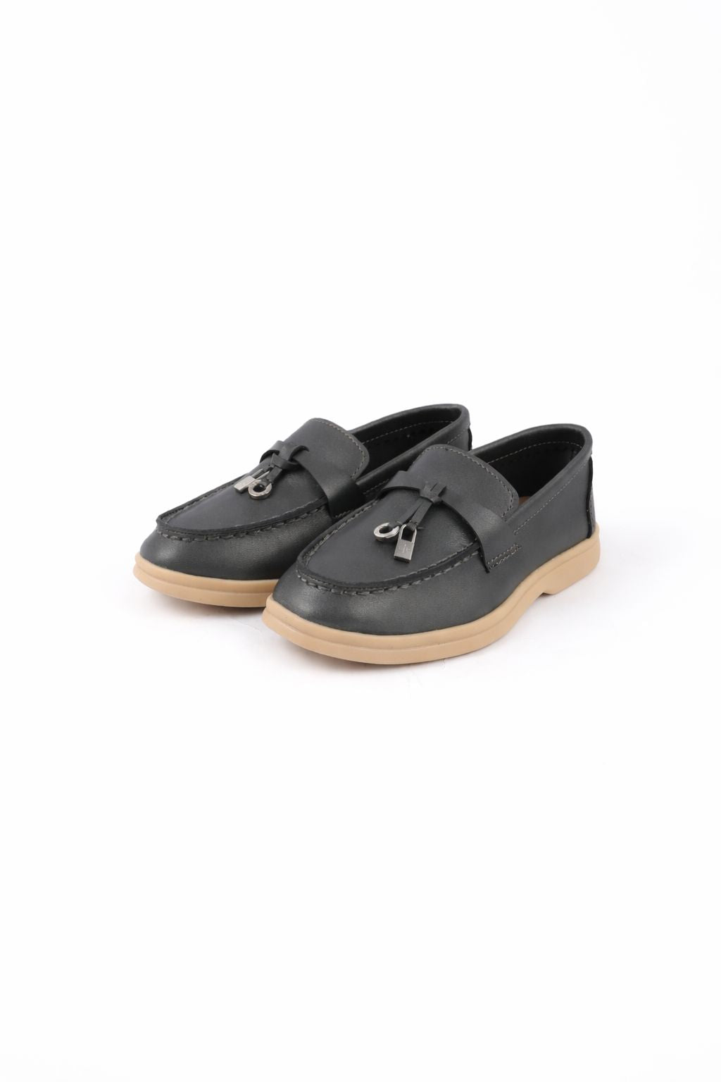 Knot Detail Kids Loafers