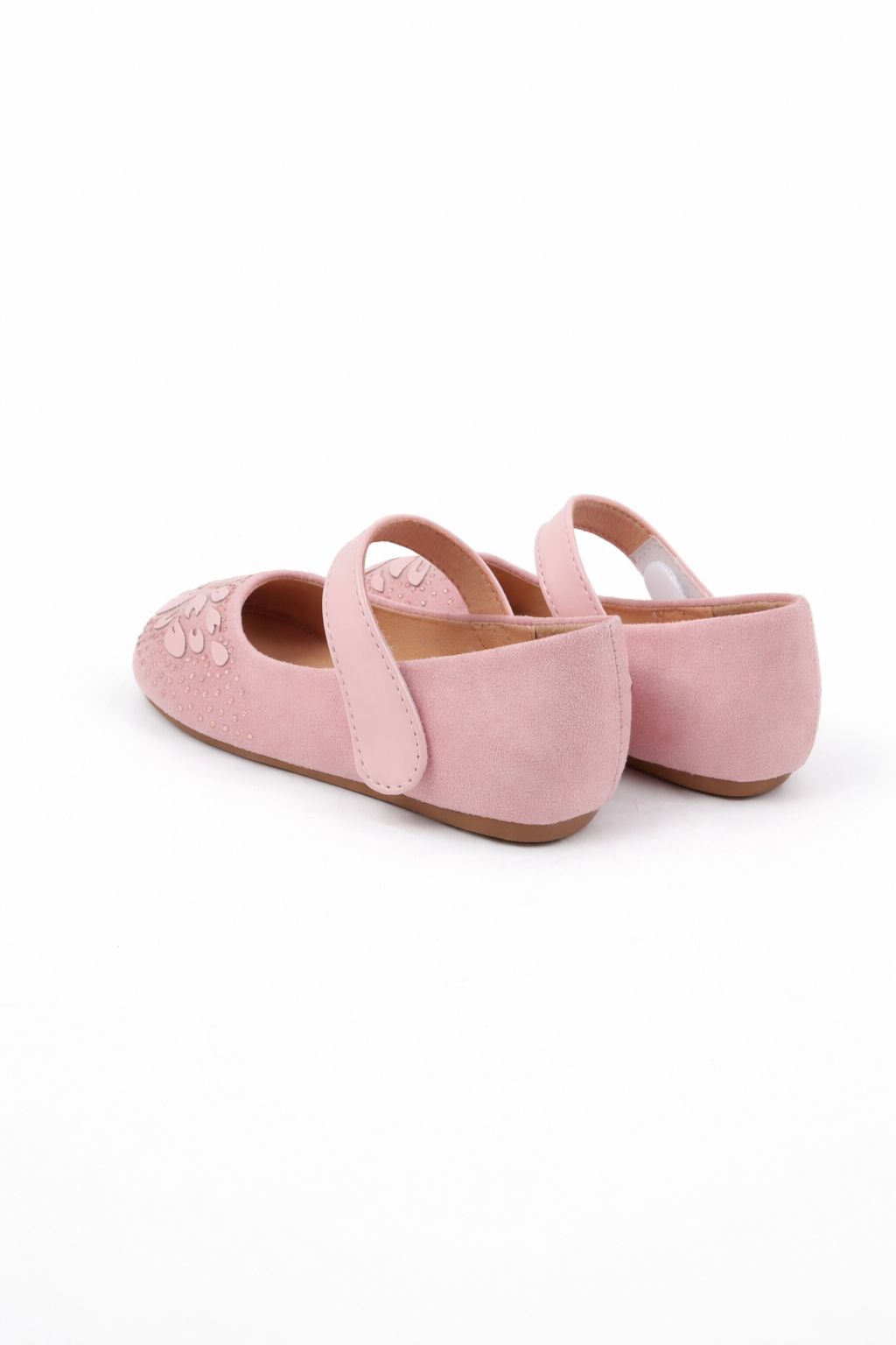 Floral Embellished kids ballerinas