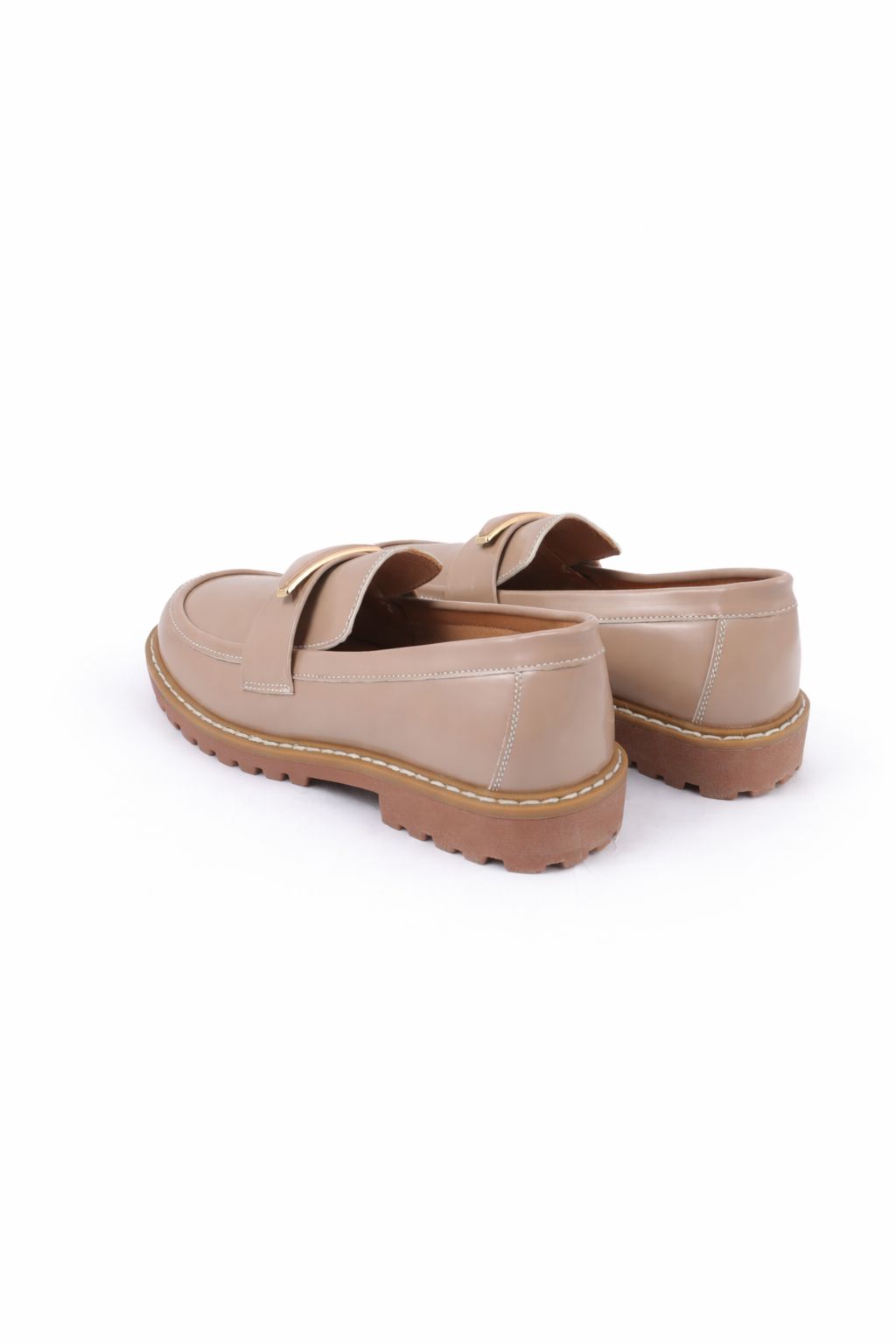 Metal Detail Kids Loafers