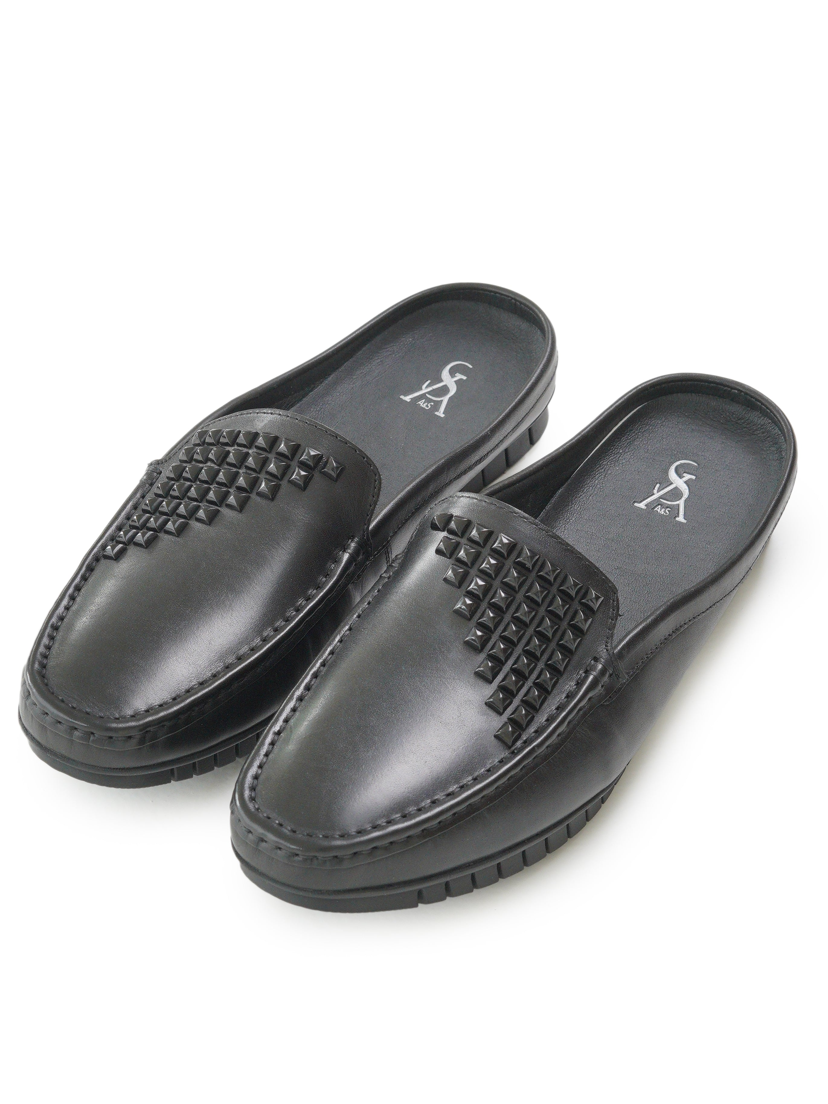 Studded mules