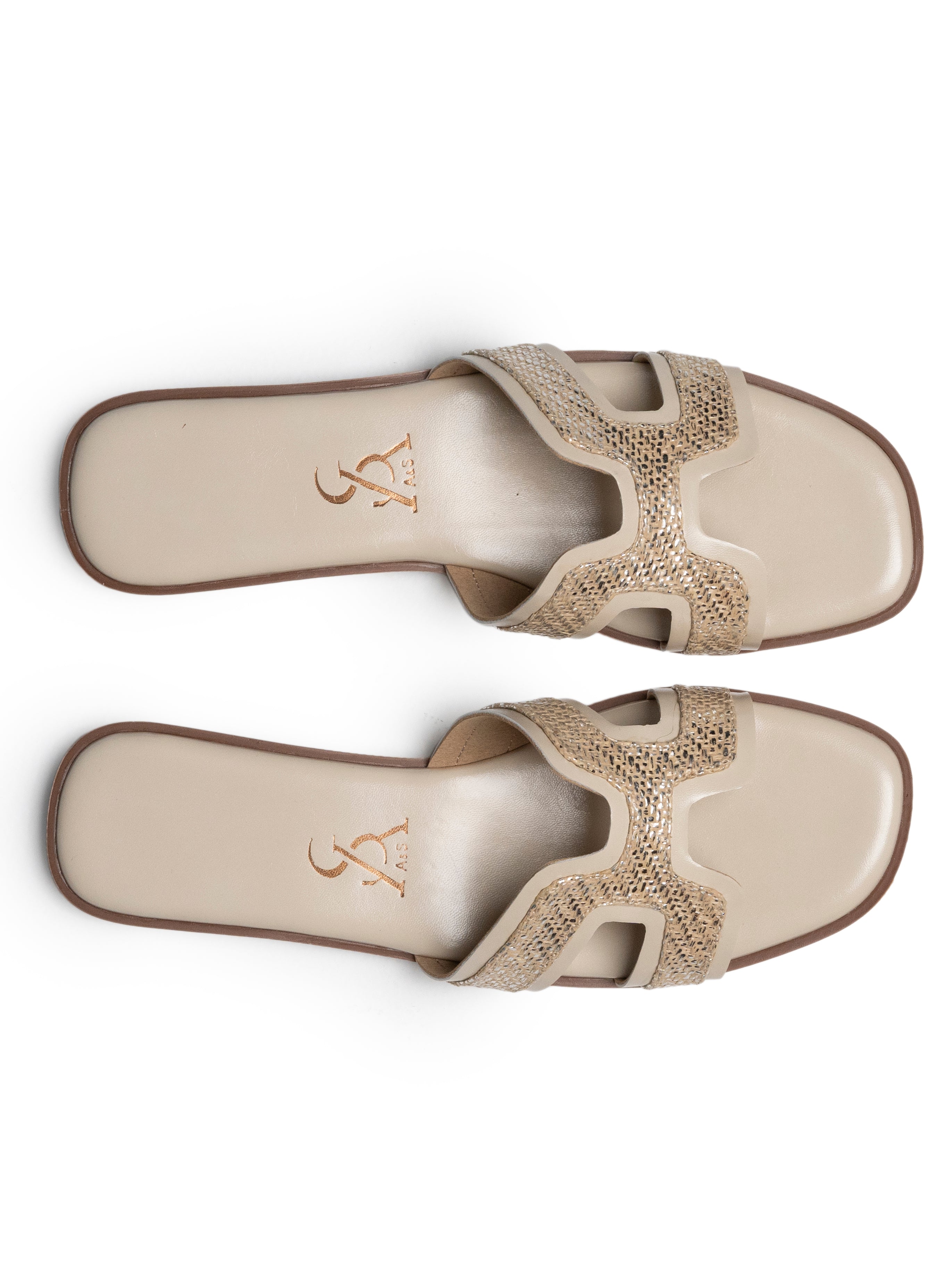 Cutout Cushioned Minimal Flats