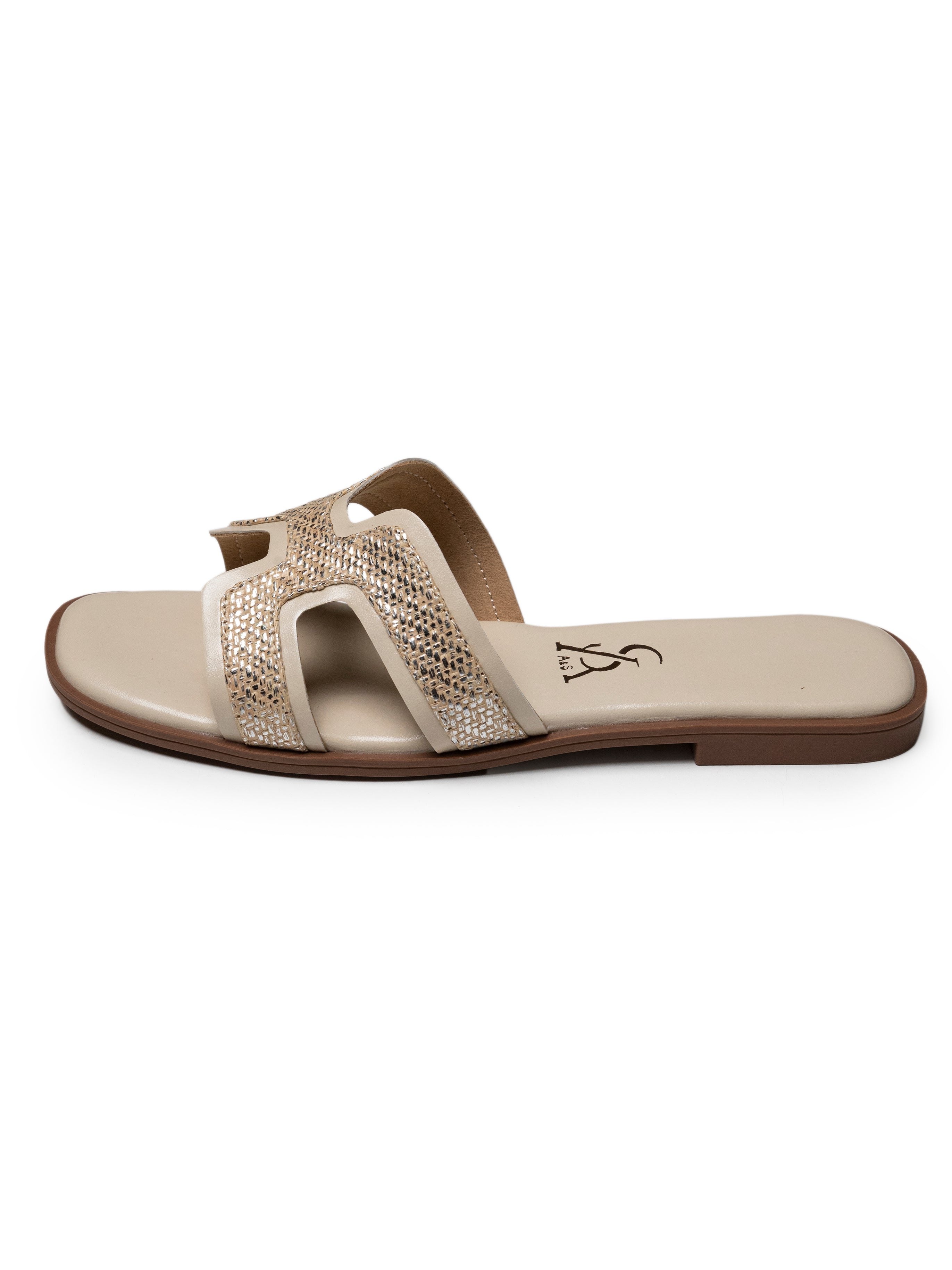 Cutout Cushioned Minimal Flats