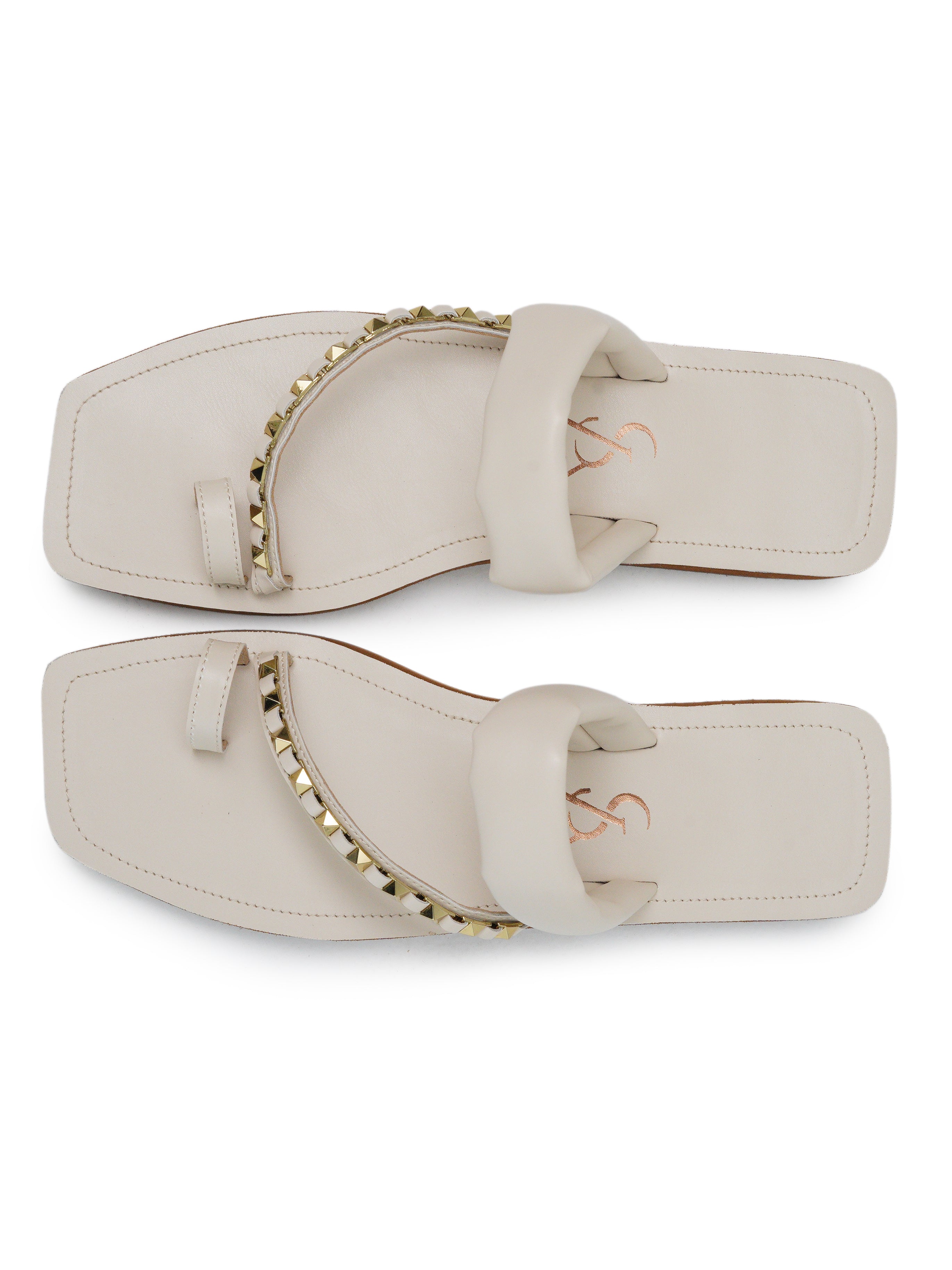 One Toe Detail Strappy Sandals