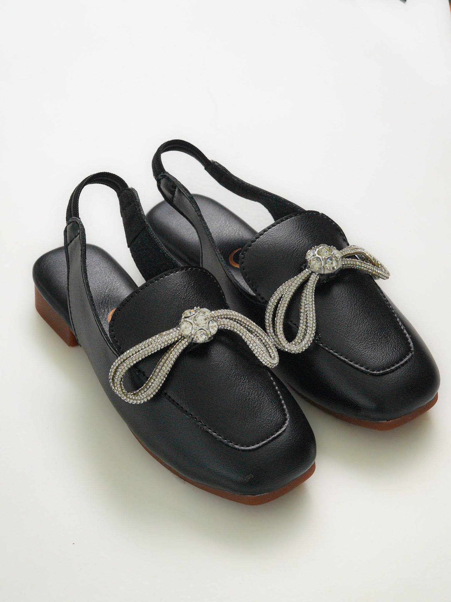 BOW DETAIL MULES
