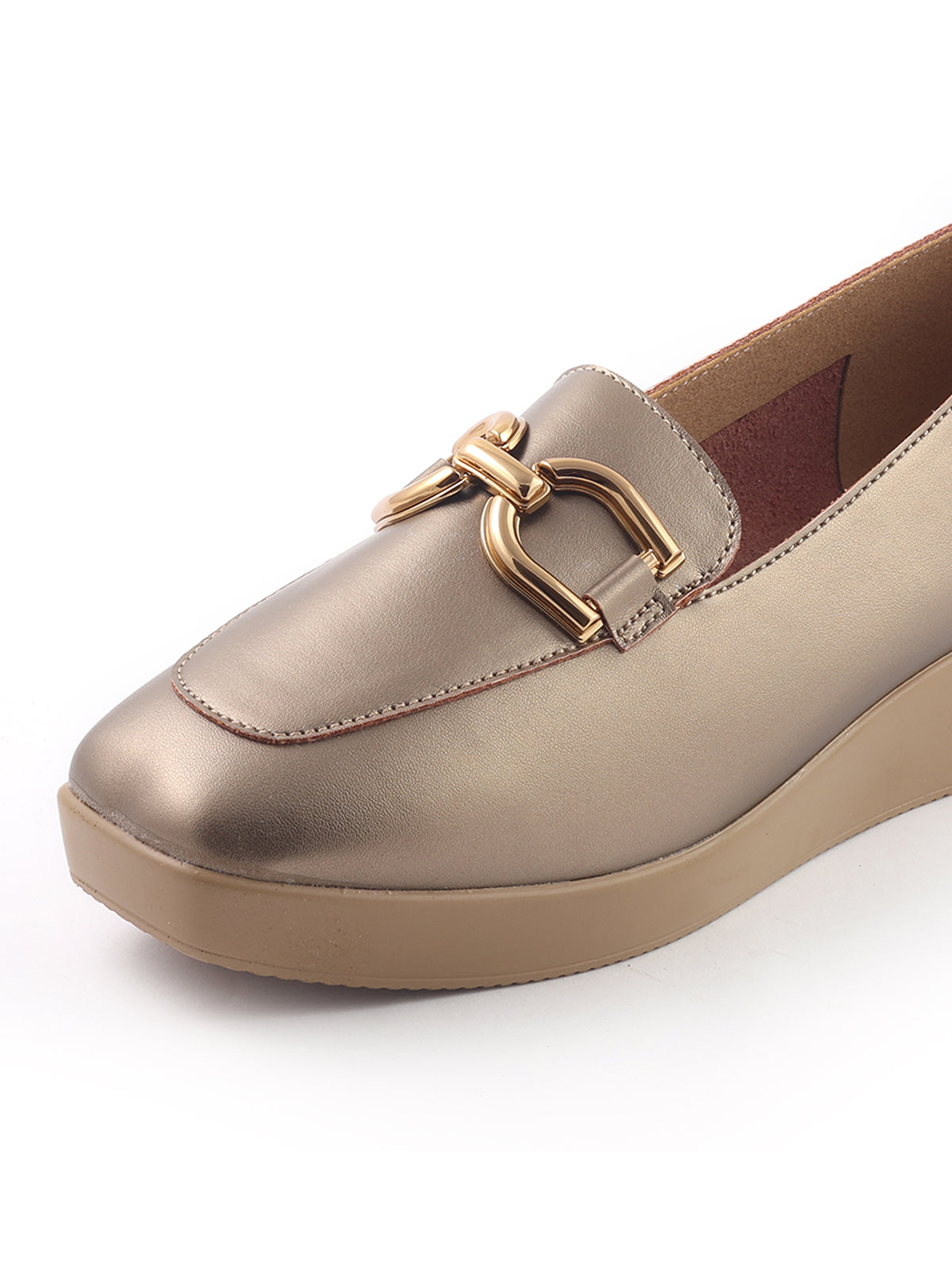Interlock Chain Detail Loafers