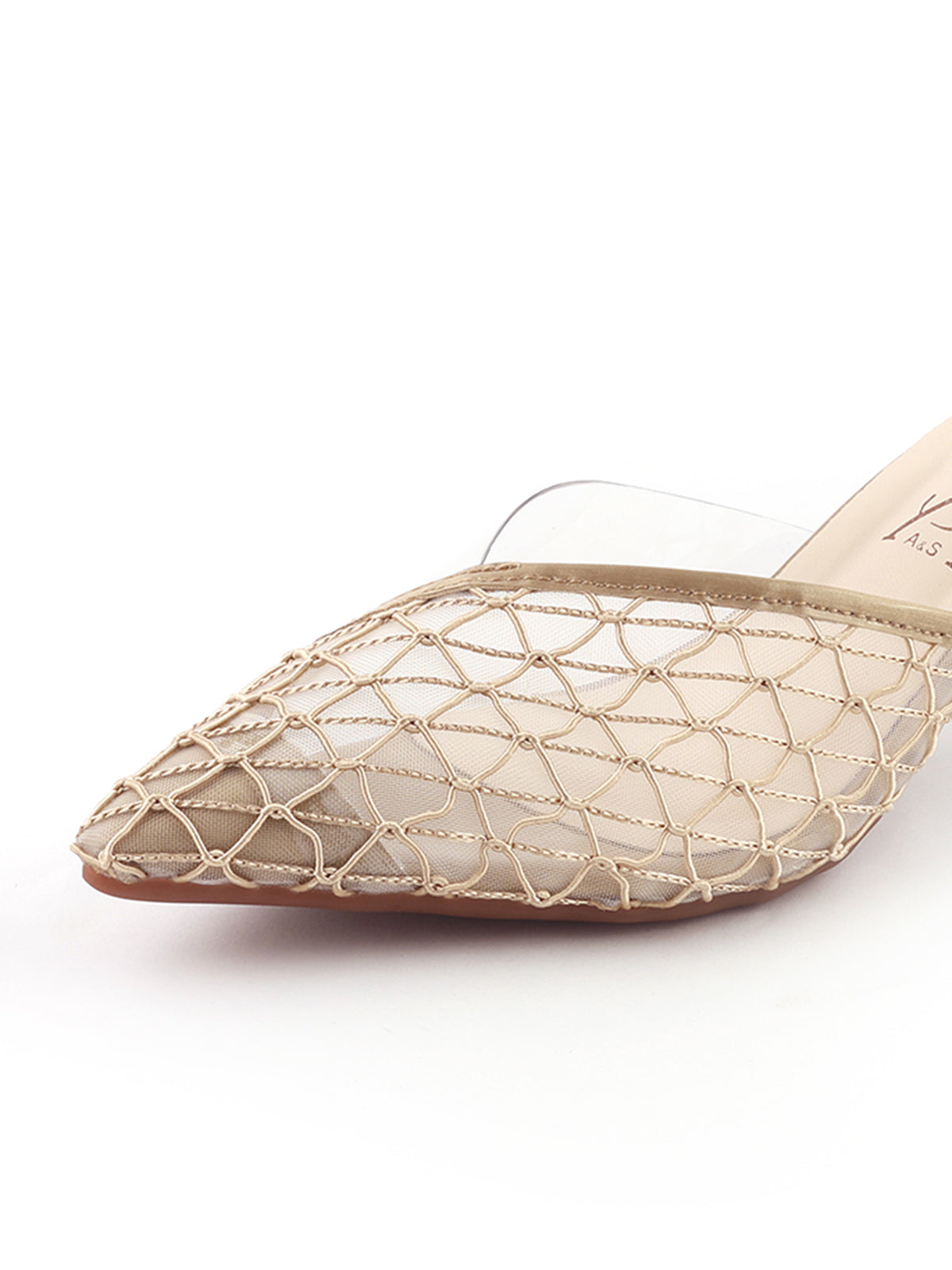 Woven Design Block Heels
